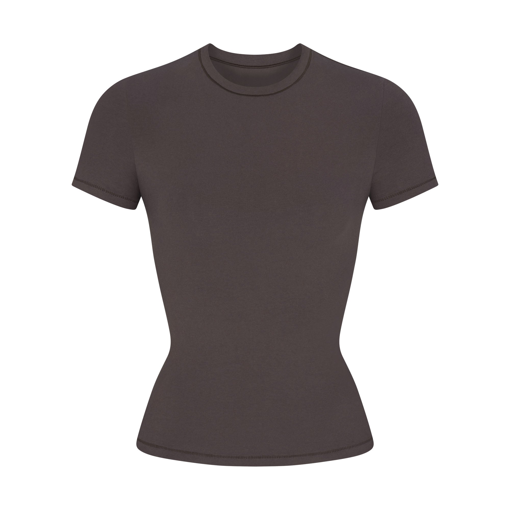 COTTON JERSEY T-SHIRT | IRON - Image 6