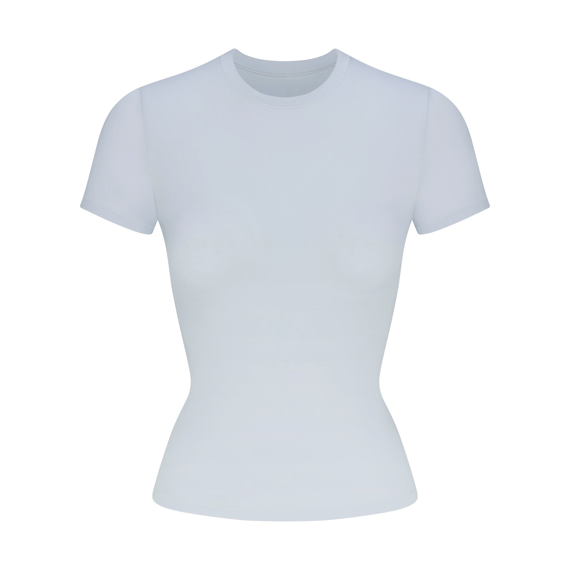 COTTON JERSEY T-SHIRT | ZEN BLUE - Image 6
