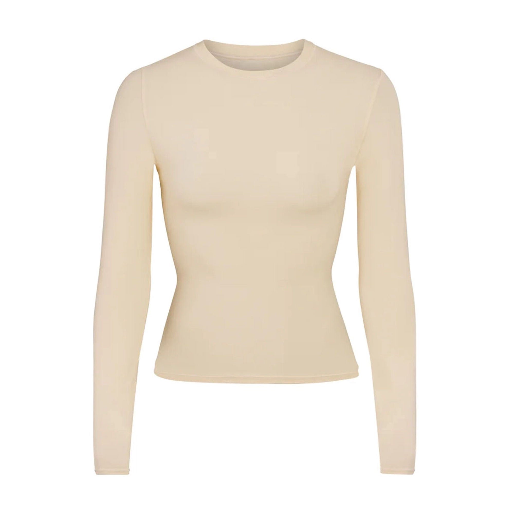 FITS EVERYBODY LONG SLEEVE T-SHIRT | SAND - Image 5