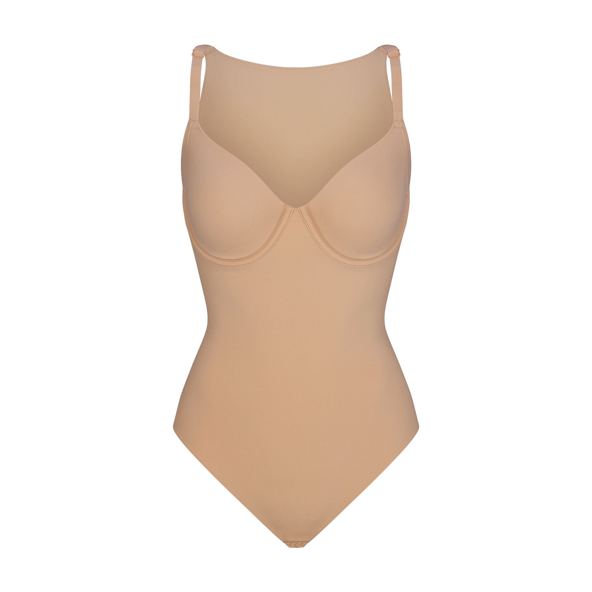 FITS EVERYBODY BACK SMOOTHING BRIEF BODYSUIT | CLAY - Image 8