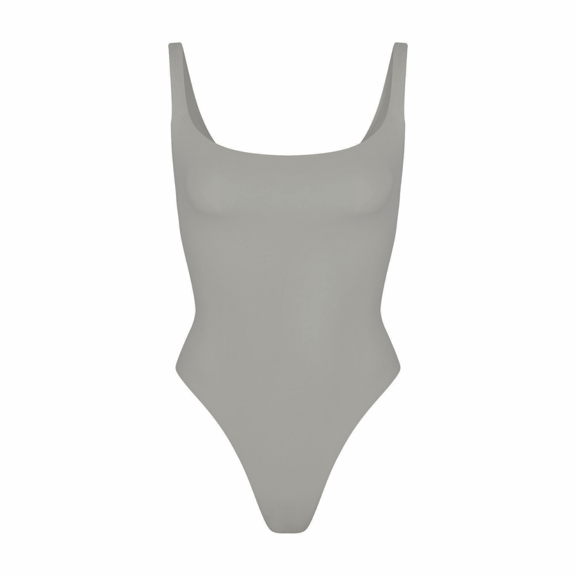 FITS EVERYBODY SQUARE NECK BODYSUIT | SMOKE - Image 6