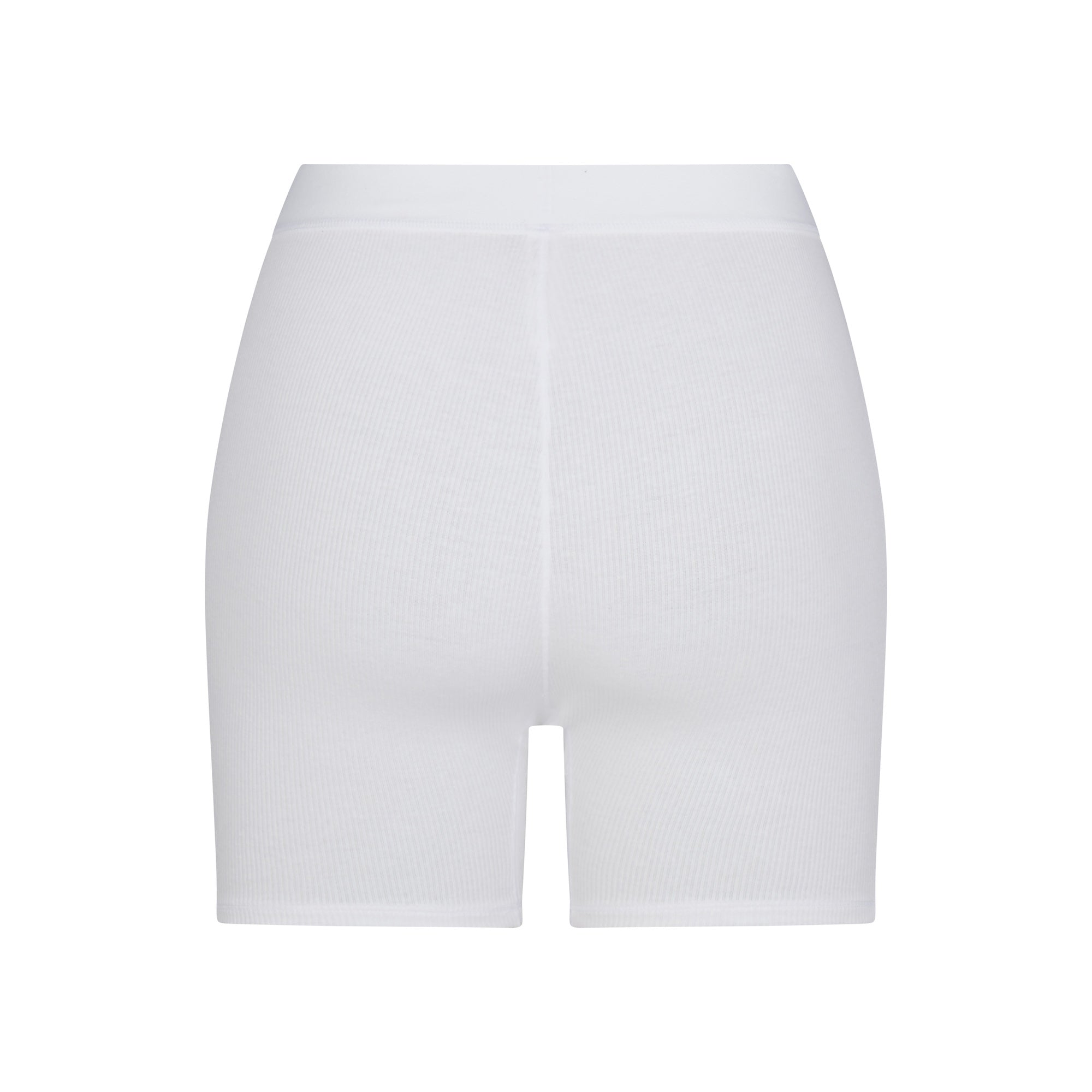 SKIMS FOR TEAM USA COTTON RIB PARALYMPIC BOXER | WHITE - Image 5