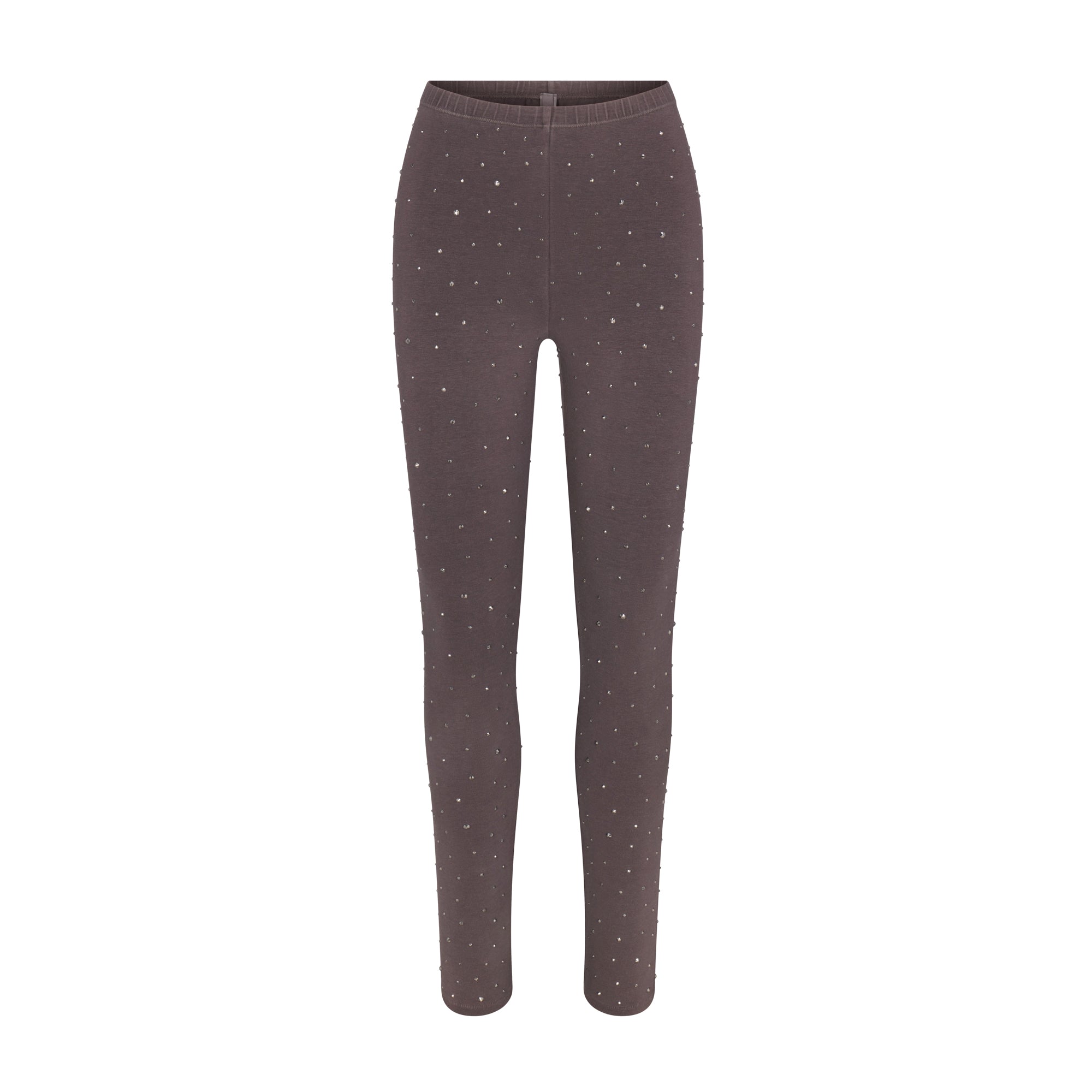 OUTDOOR RHINESTONE LEGGING | GREY CHALK - Image 5