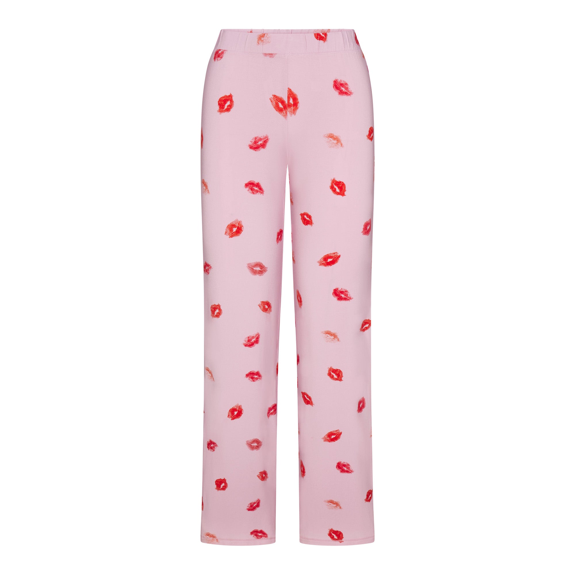 SKIMS SLEEP STRAIGHT LEG PANT | CHERRY BLOSSOM LIPSTICK - Image 5
