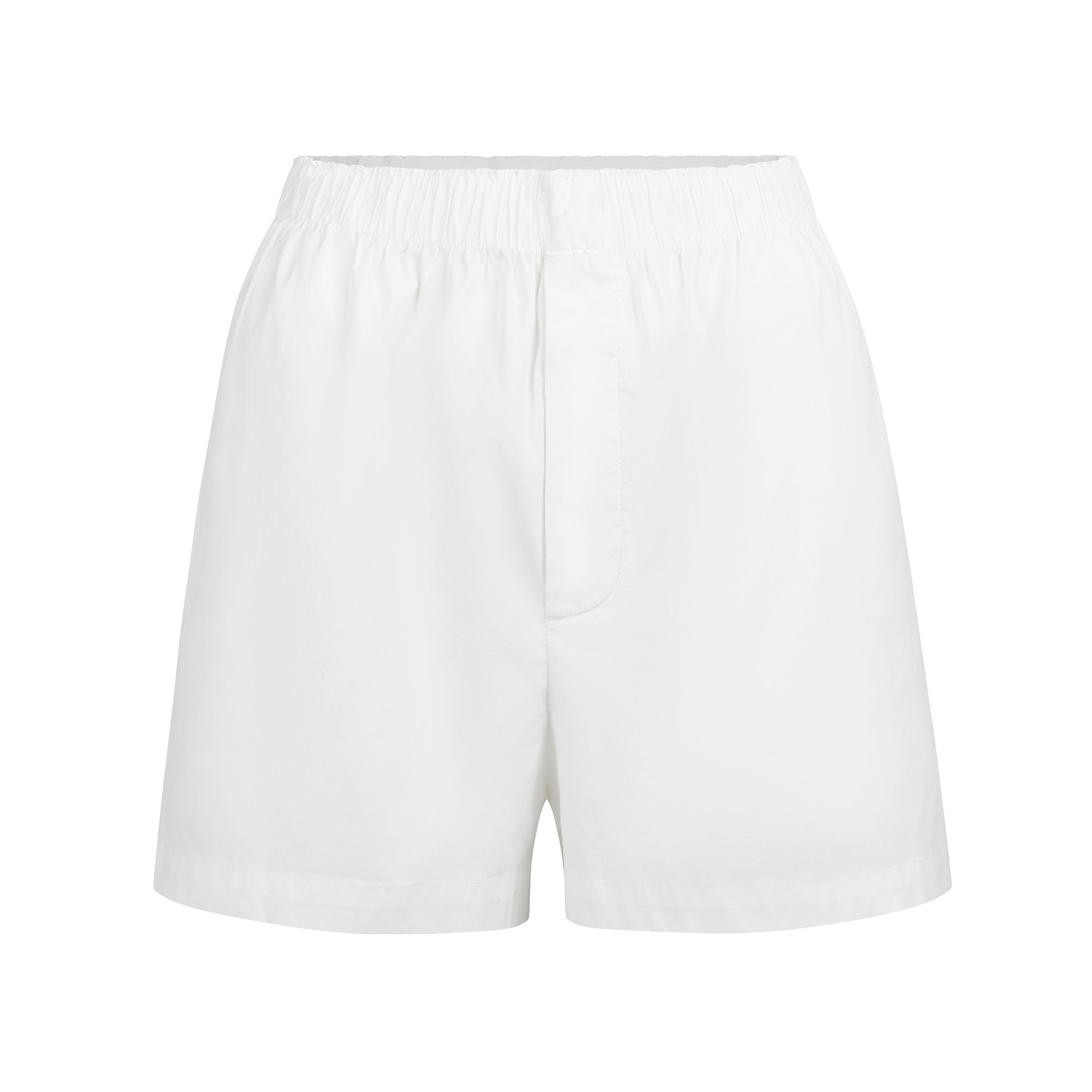 COTTON POPLIN BOXER | SNOW - Image 8
