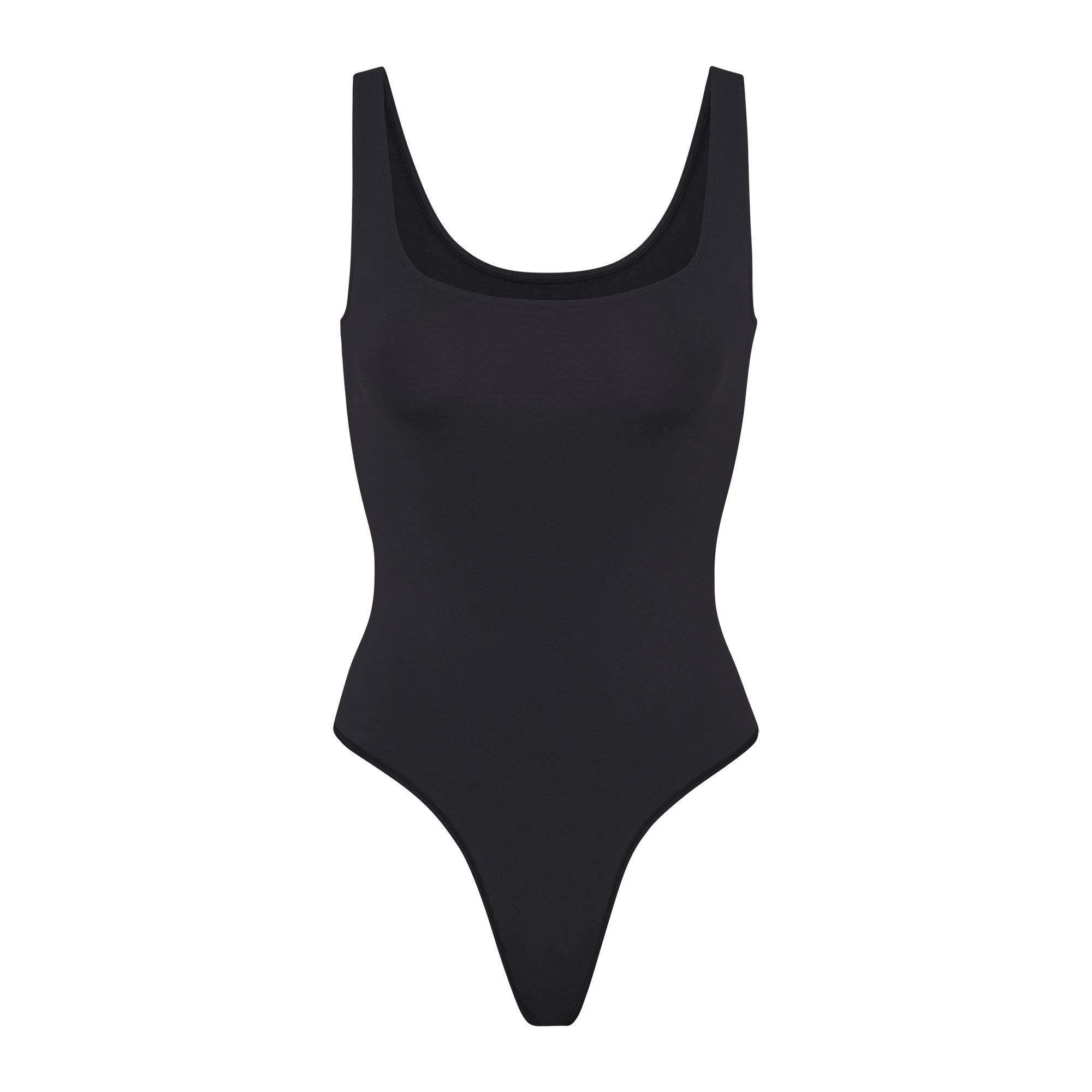 SOFT SMOOTHING SEAMLESS THONG BODYSUIT | ONYX - Image 5