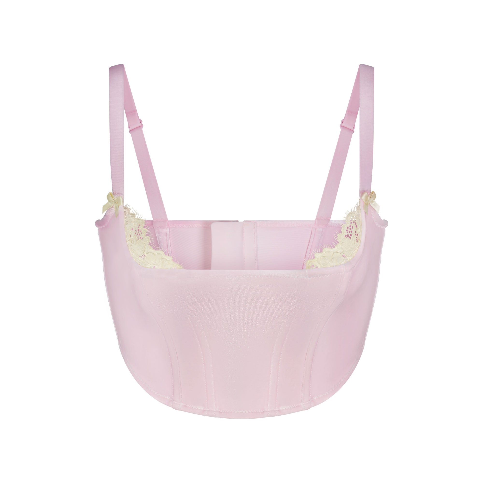 VELVET LACE CORSET | CHERRY BLOSSOM - Image 5