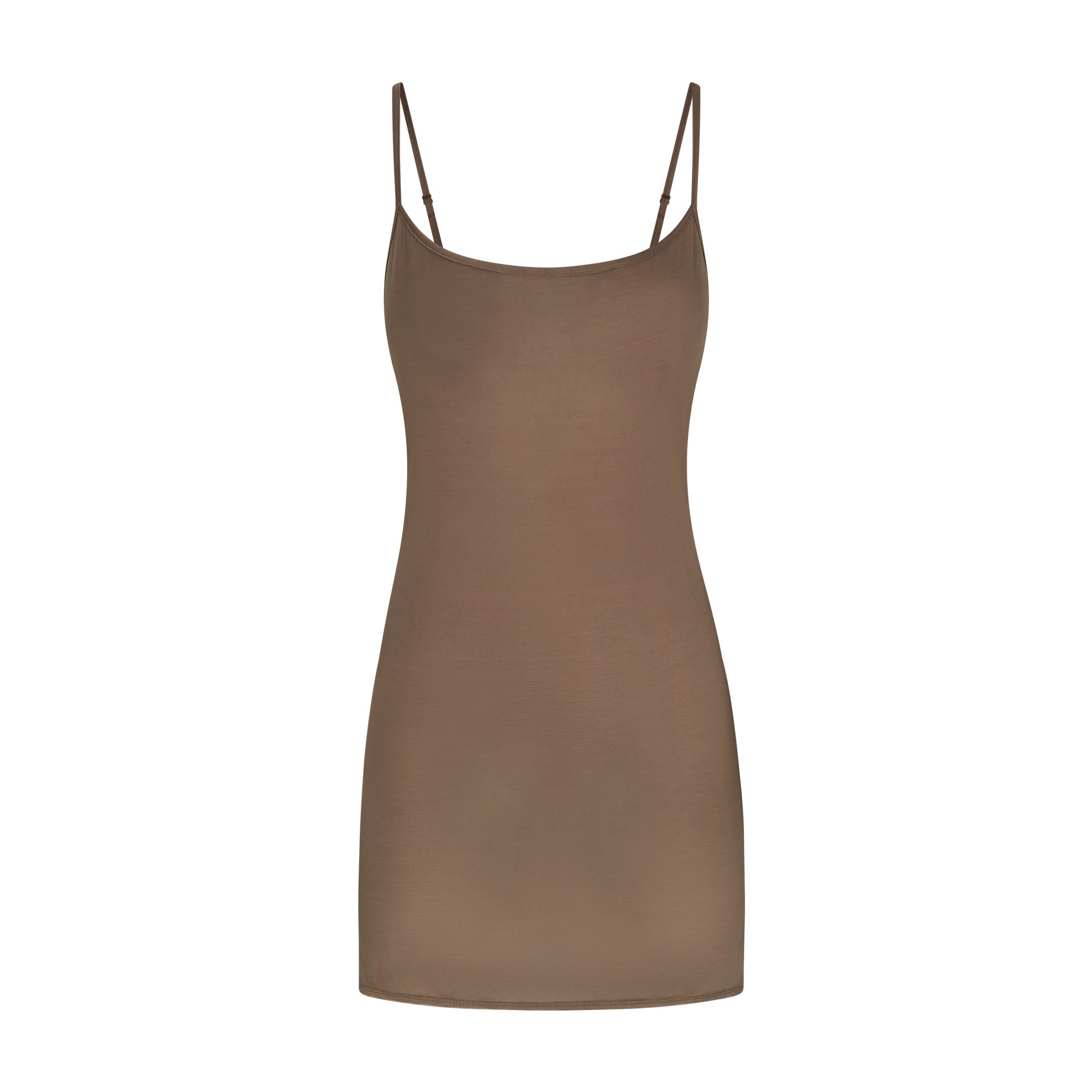 KIMS SLEEP LOW BACK MINI DRESS | TRUFFLE - Image 6