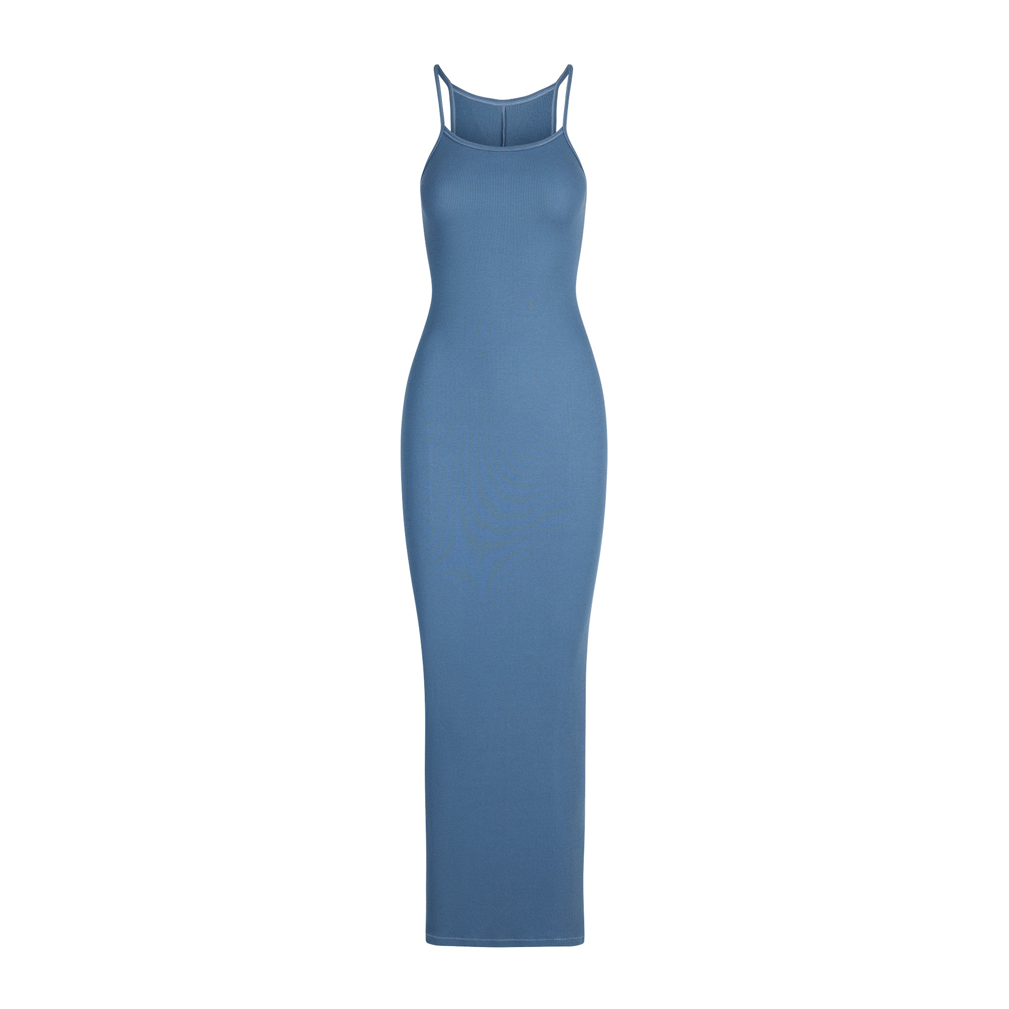 COTTON RIB LONG CAMI DRESS | HARBOR - Image 8