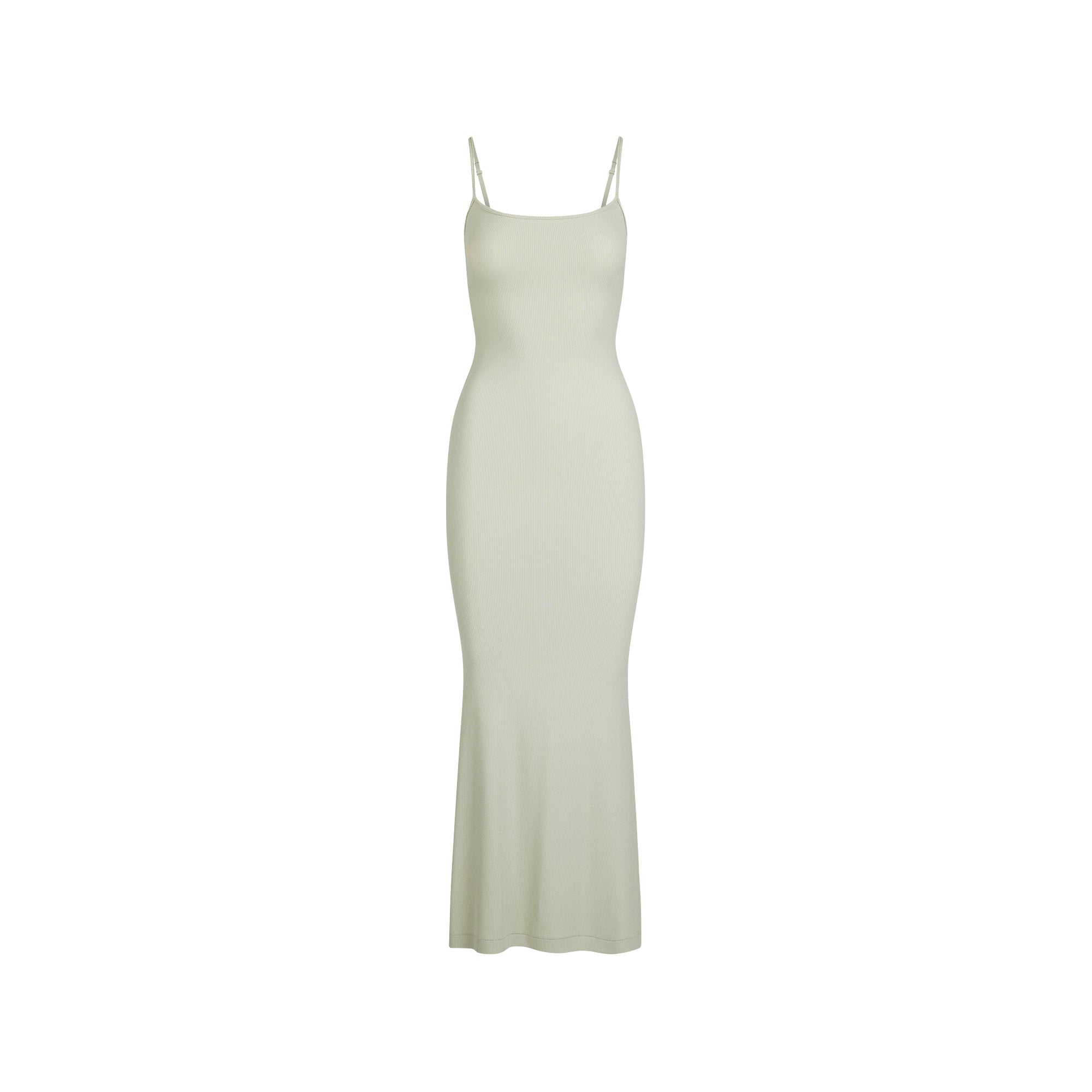 SOFT LOUNGE PETITE LONG SLIP DRESS | TALC - Image 5