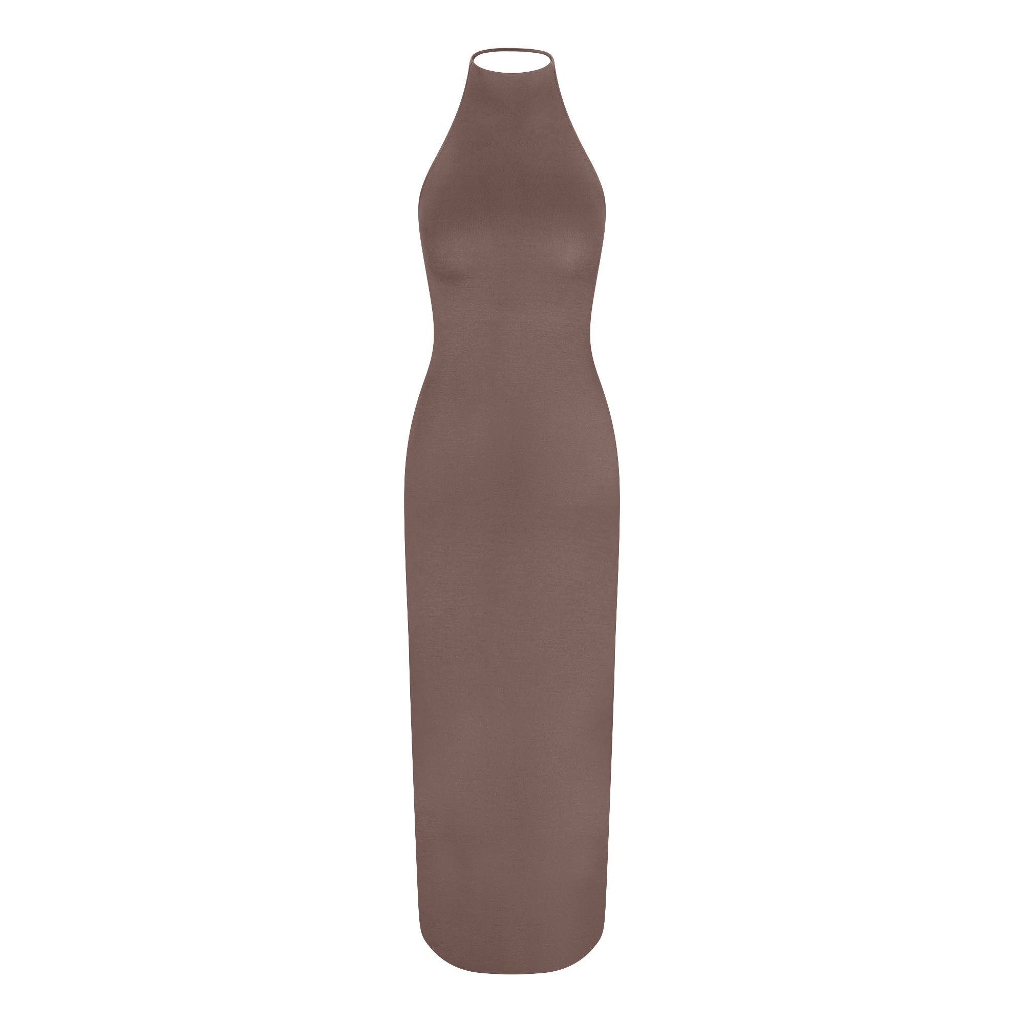 SKIMS CLOUD HALTER LONG DRESS | AMETHYST - Image 6