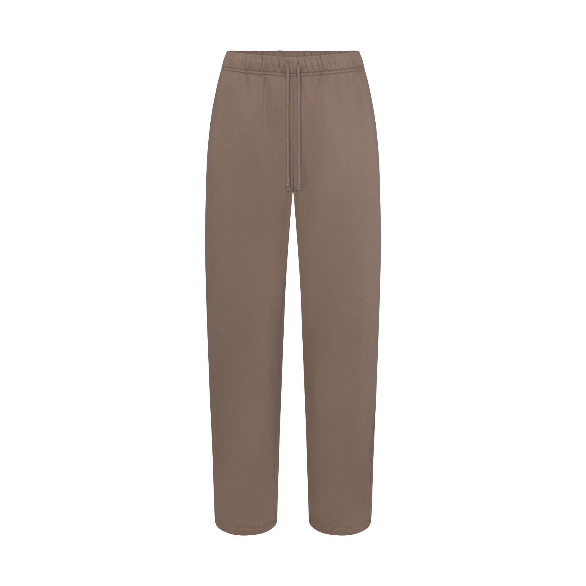 FLEECE LOUNGE MENS CLASSIC STRAIGHT LEG PANT | TRUFFLE - Image 6