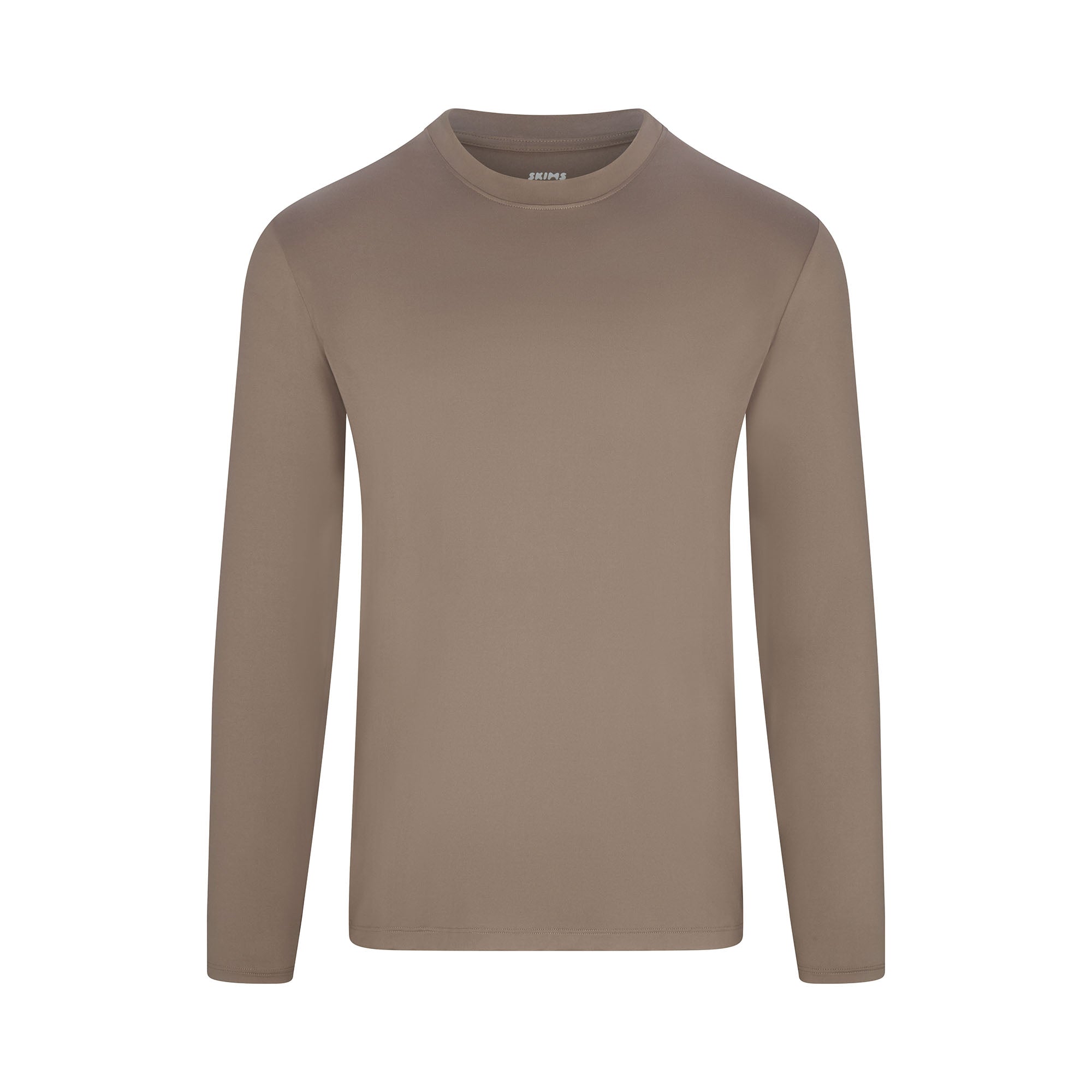 OUTDOOR JERSEY MENS CLASSIC LONG SLEEVE T-SHIRT | TRUFFLE - Image 5