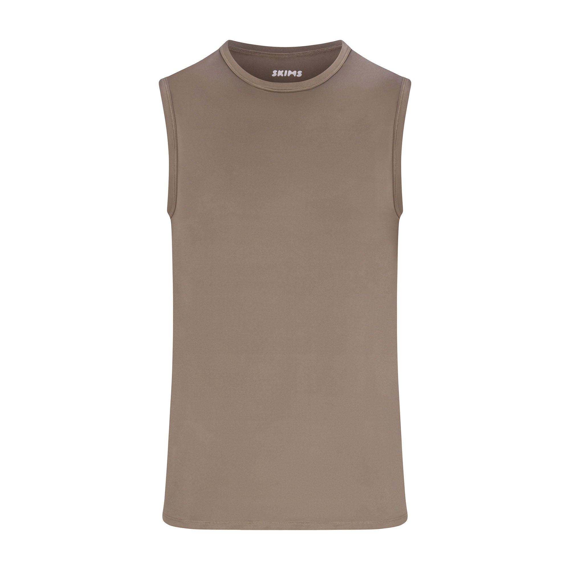 OUTDOOR JERSEY MENS MUSCLE TANK | TRUFFLE - Image 5