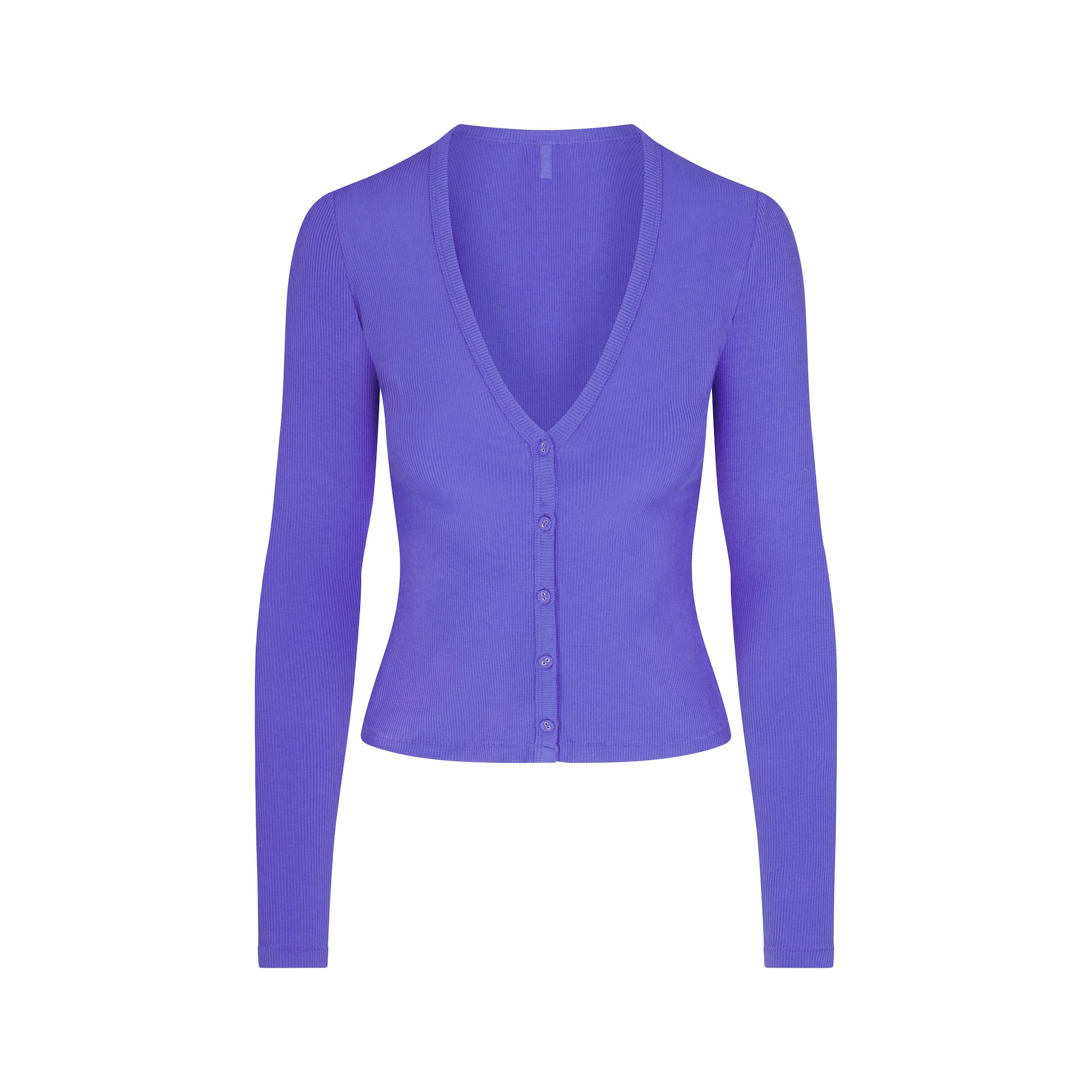 SOFT LOUNGE CARDIGAN | TANZANITE - Image 6
