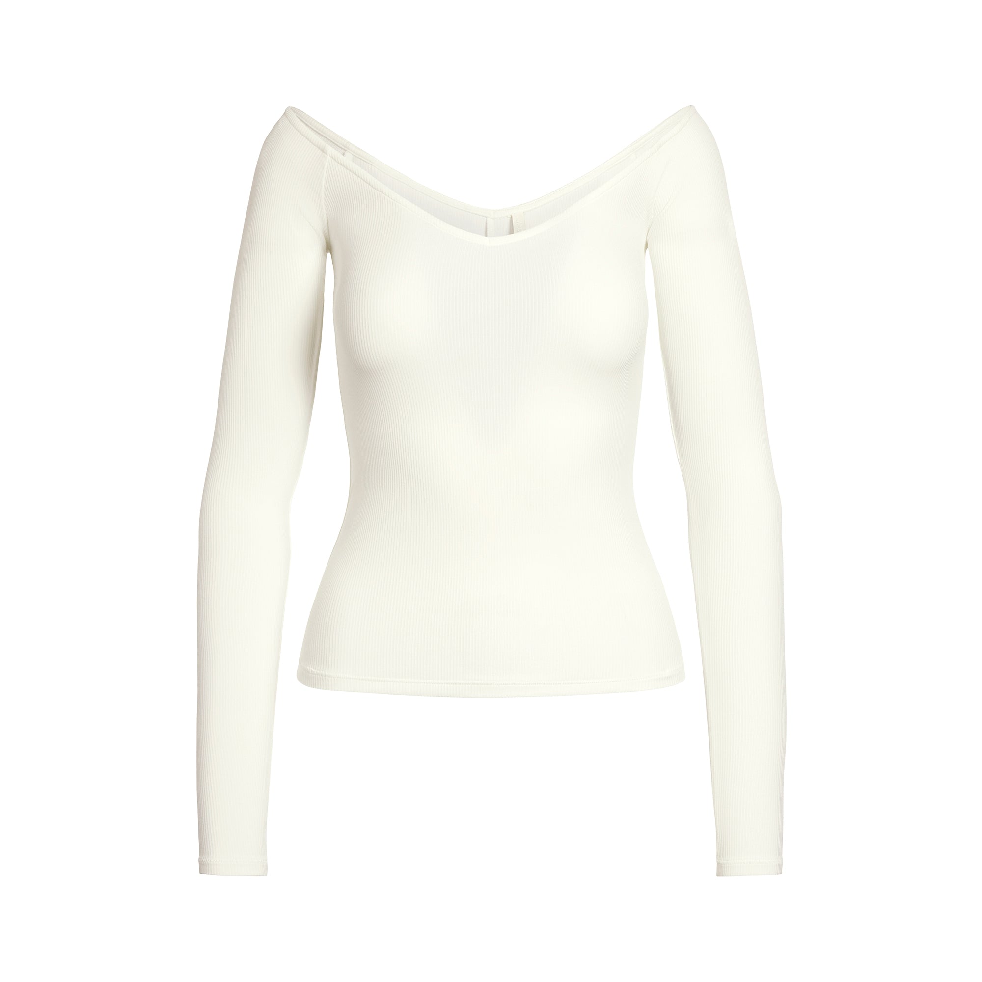 SOFT LOUNGE OFF THE SHOULDER TOP | MARBLE - Image 6