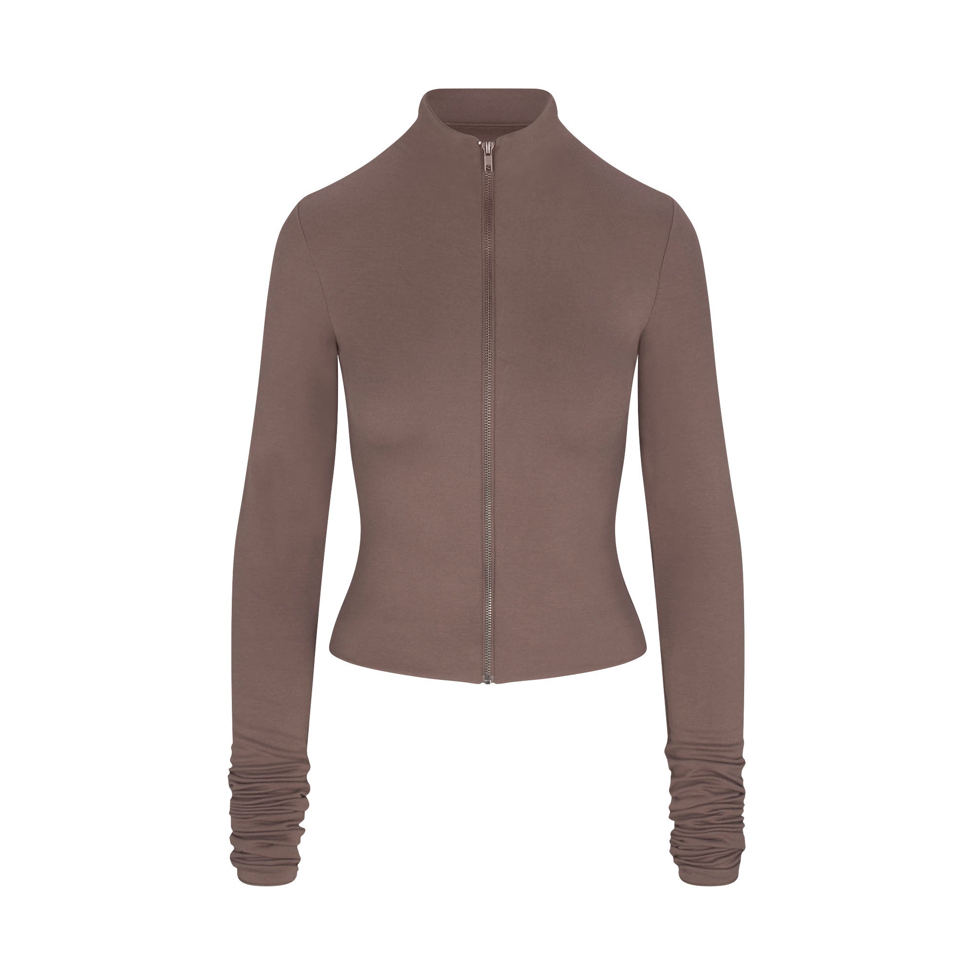 SKIMS CLOUD ZIP UP TOP | AMETHYST - Image 7