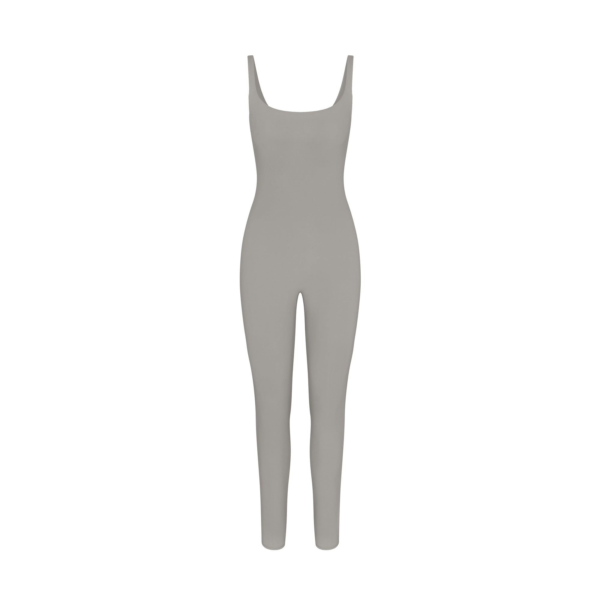 FITS EVERYBODY SQUARE NECK LOW BACK CATSUIT | SMOKE - Image 6