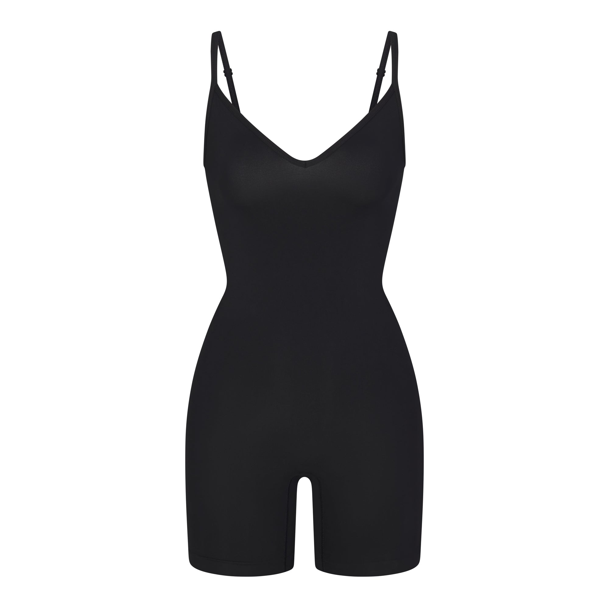 SOFT SMOOTHING SEAMLESS CAMI ONESIE | ONYX - Image 5