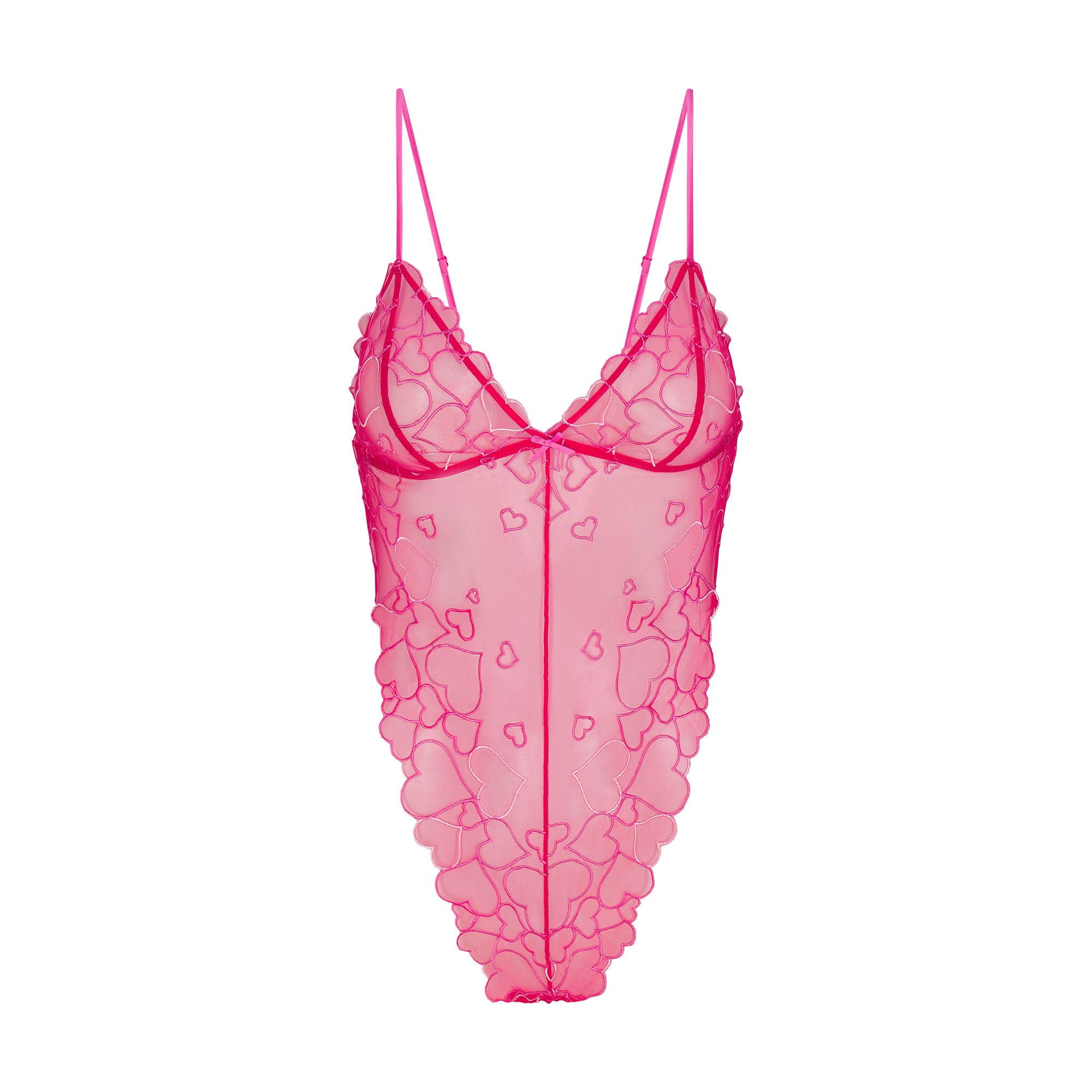 EMBROIDERED TULLE TEDDY | PUNCH - Image 5