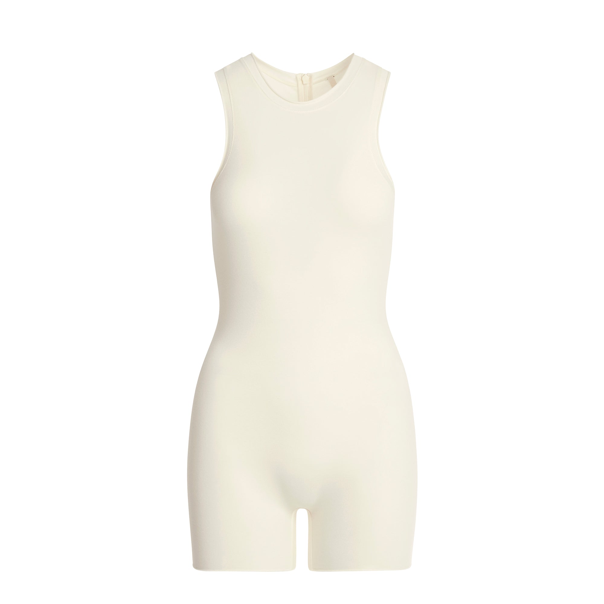 COTTON JERSEY TANK ONESIE | MARBLE - Image 5