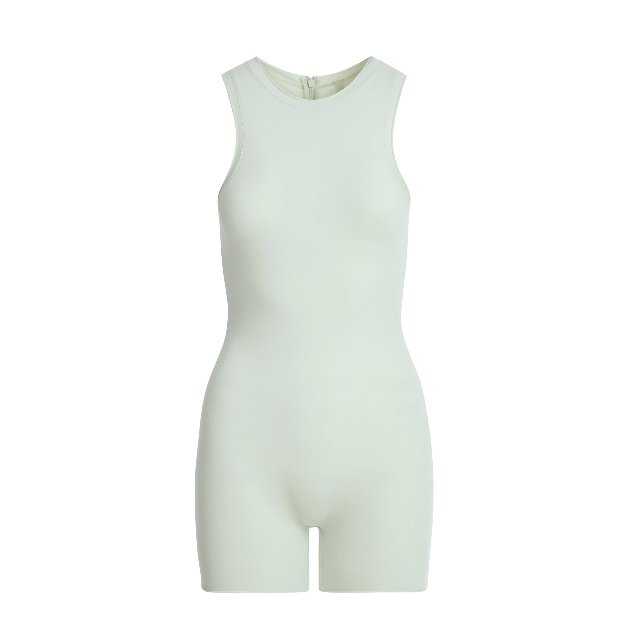 COTTON JERSEY TANK ONESIE | SPEARMINT - Image 5