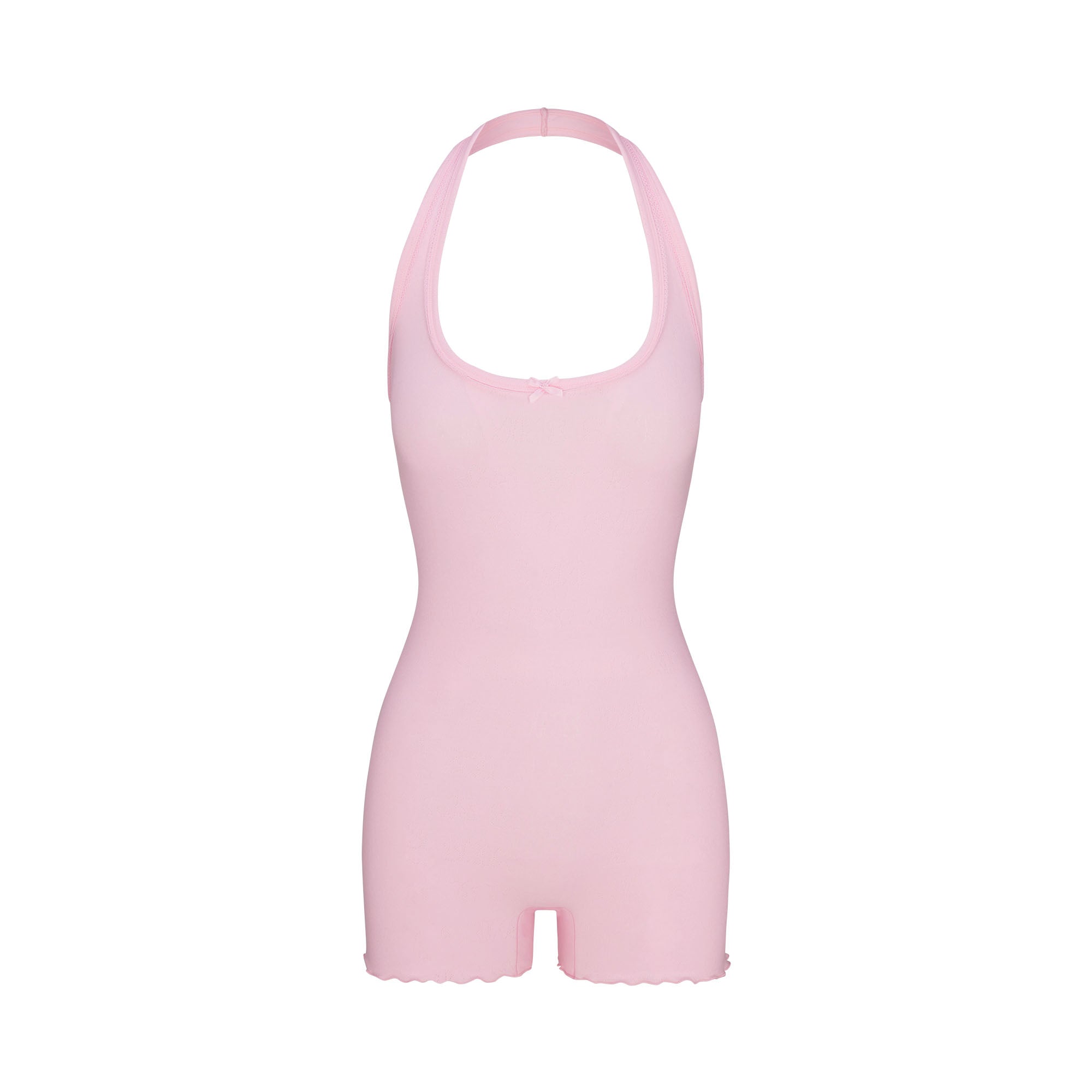 LOGO POINTELLE HALTER ONESIE | CHERRY BLOSSOM - Image 5