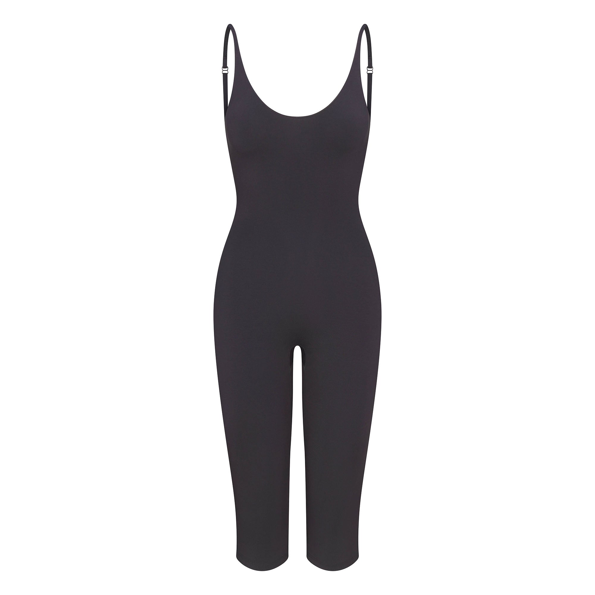 SMOOTH LAYERS CAPRI CATSUIT | GRAPHITE - Image 6