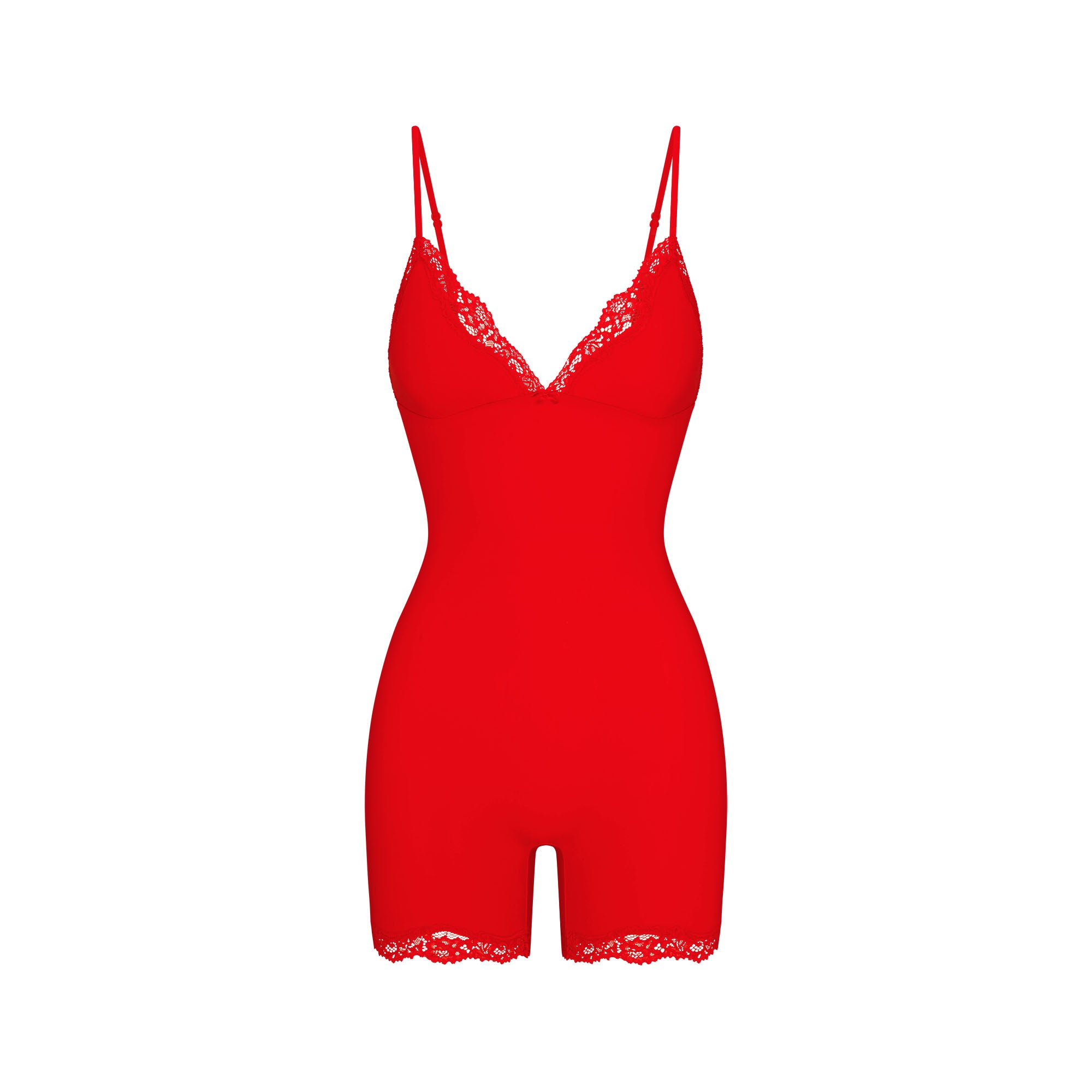 FITS EVERYBODY LACE TRIANGLE ONESIE | CAYENNE - Image 6