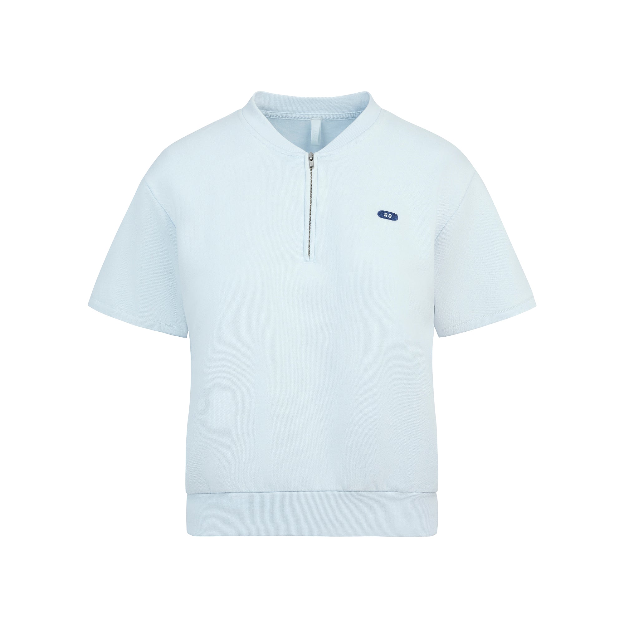 LIGHTWEIGHT FLEECE SHORT SLEEVE QUARTER ZIP | FROST - Image 7
