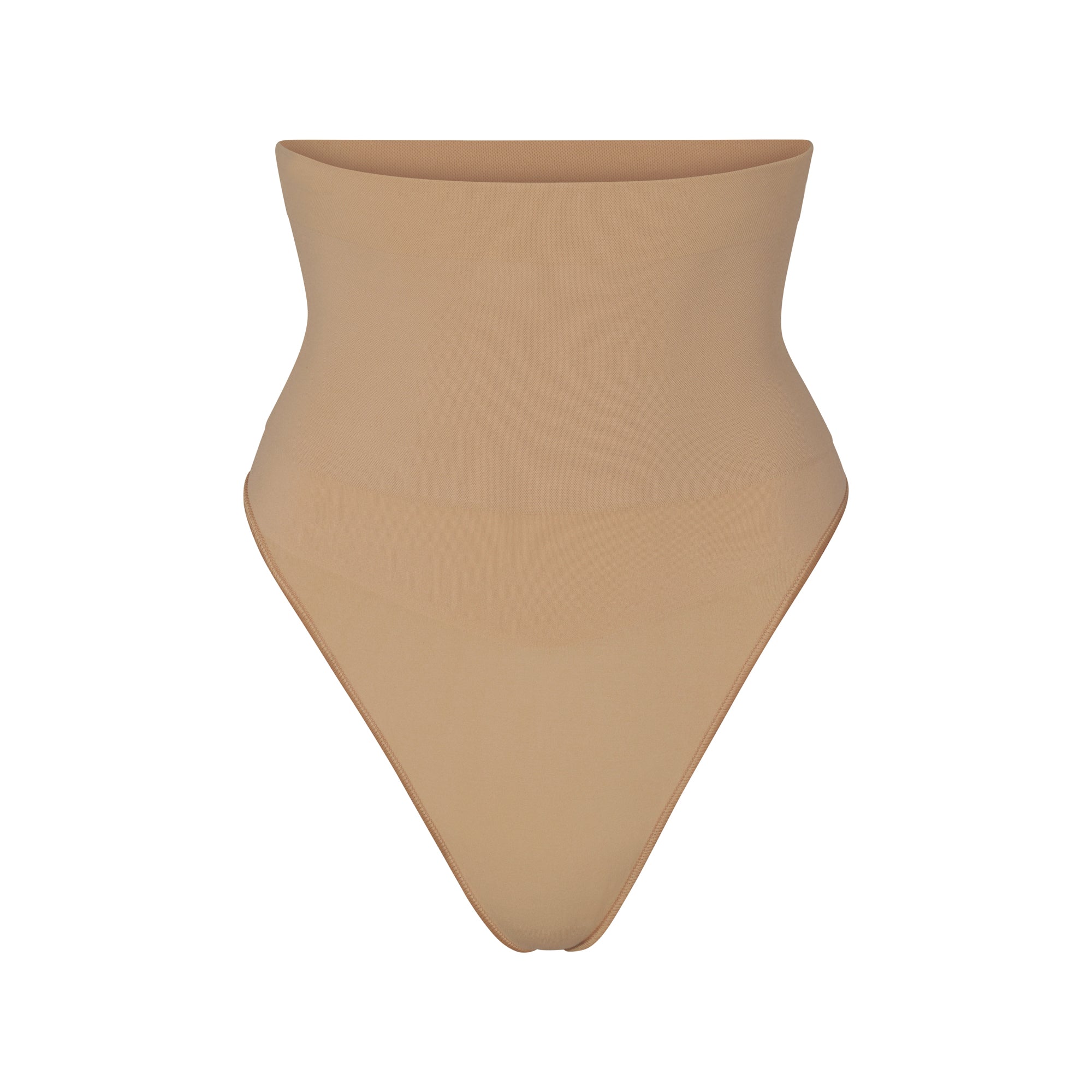 CORE CONTROL HIGH-WAISTED THONG | OCHRE - Image 5