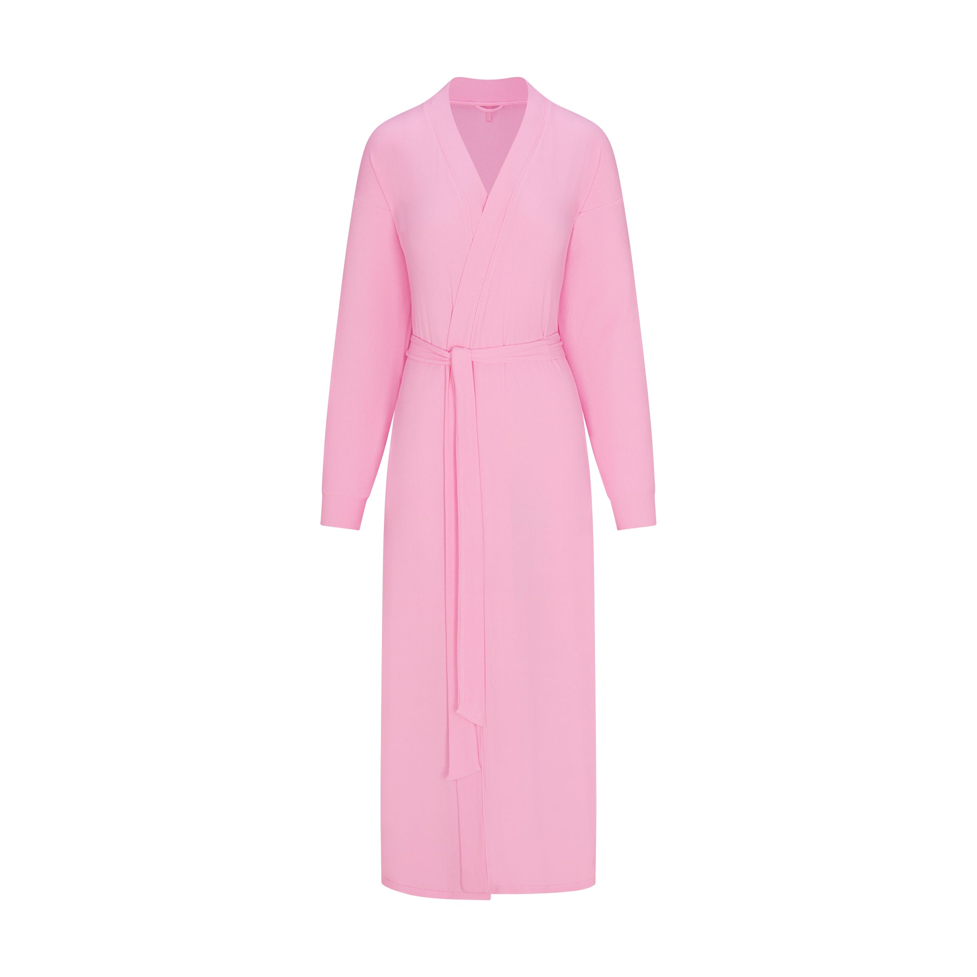 SOFT LOUNGE LONG ROBE | BUBBLE GUM - Image 4