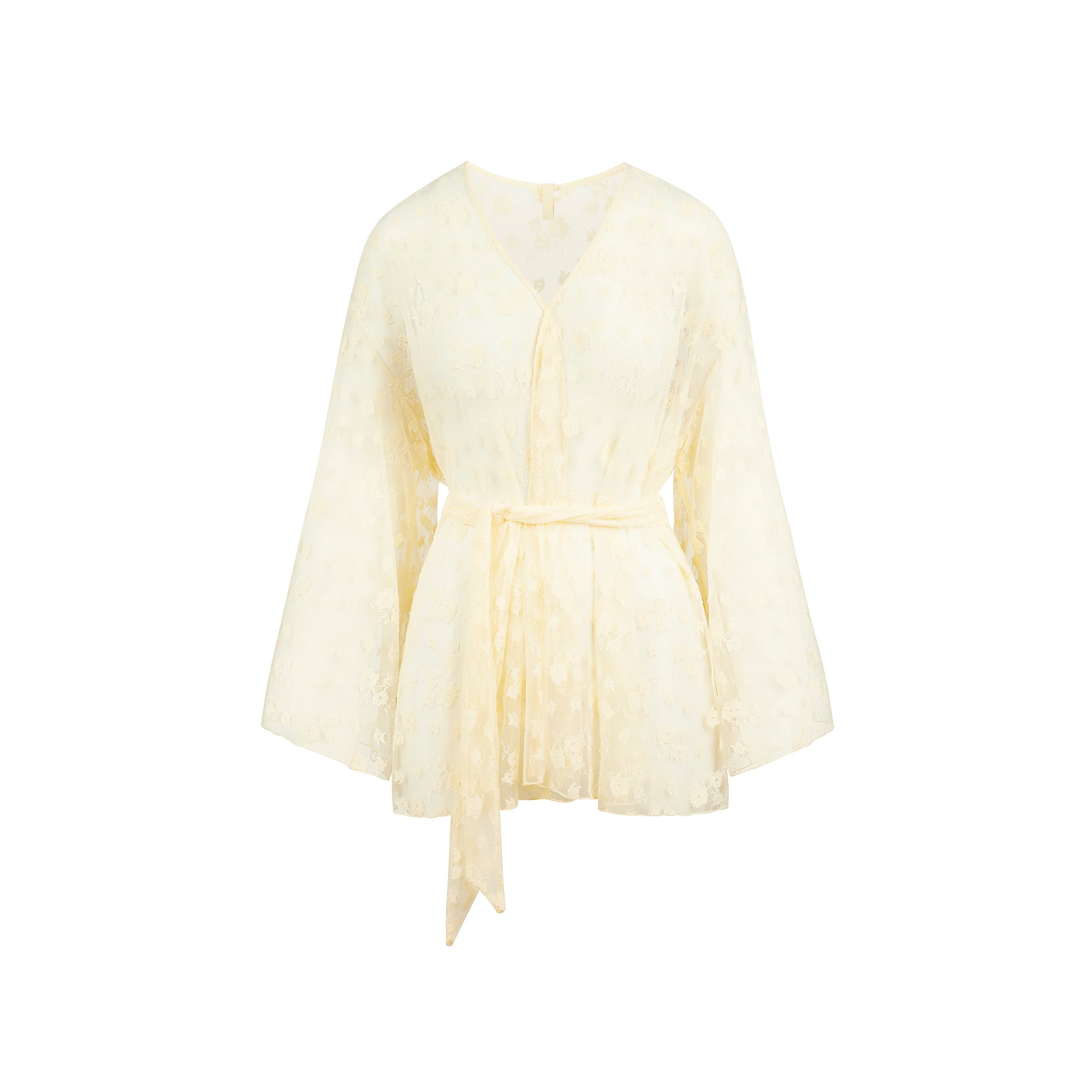 SPRING INTIMATES ROBE | BUTTER TWO TONE - Image 7