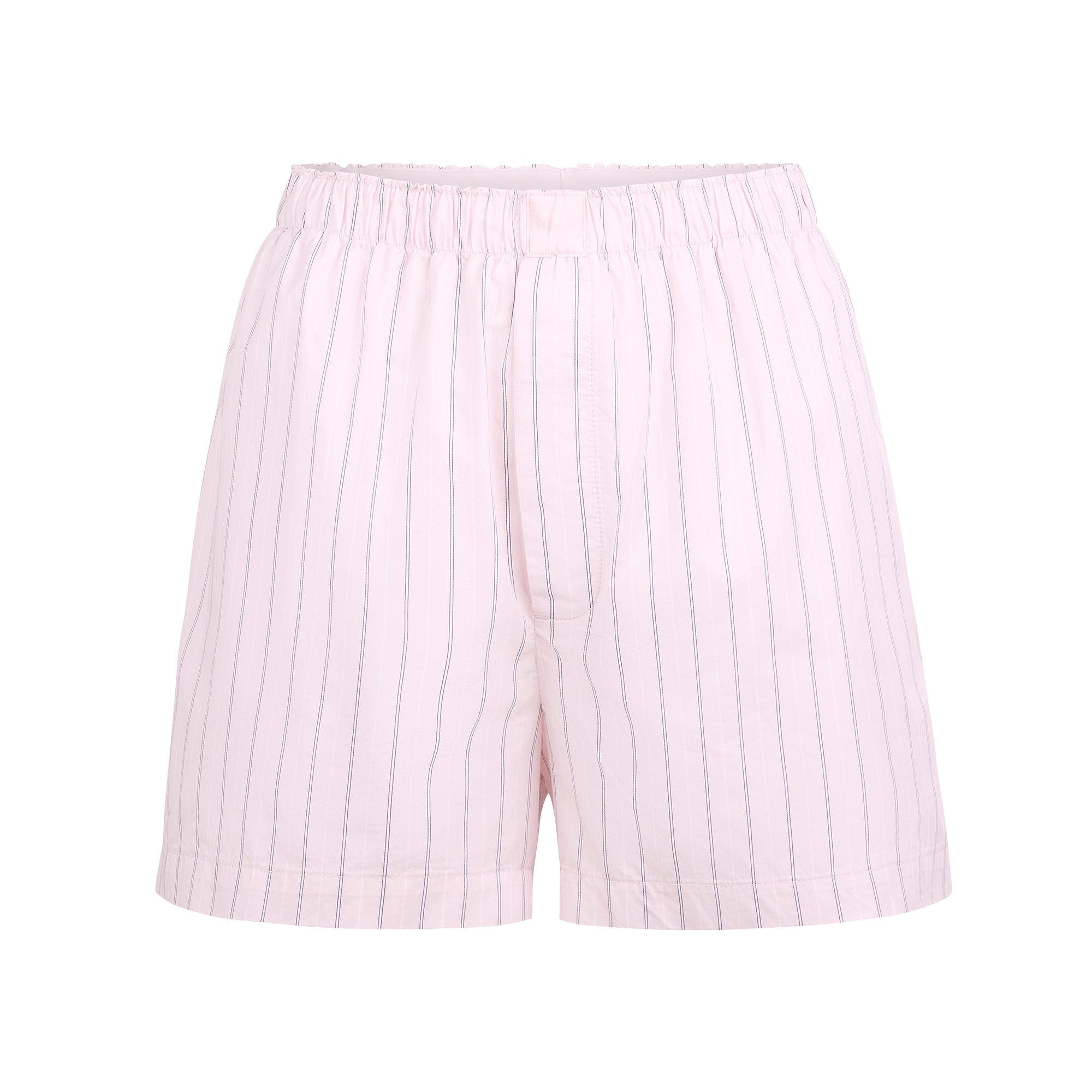 COTTON POPLIN BOXER | PALE PINK PENCIL STRIPE - Image 5