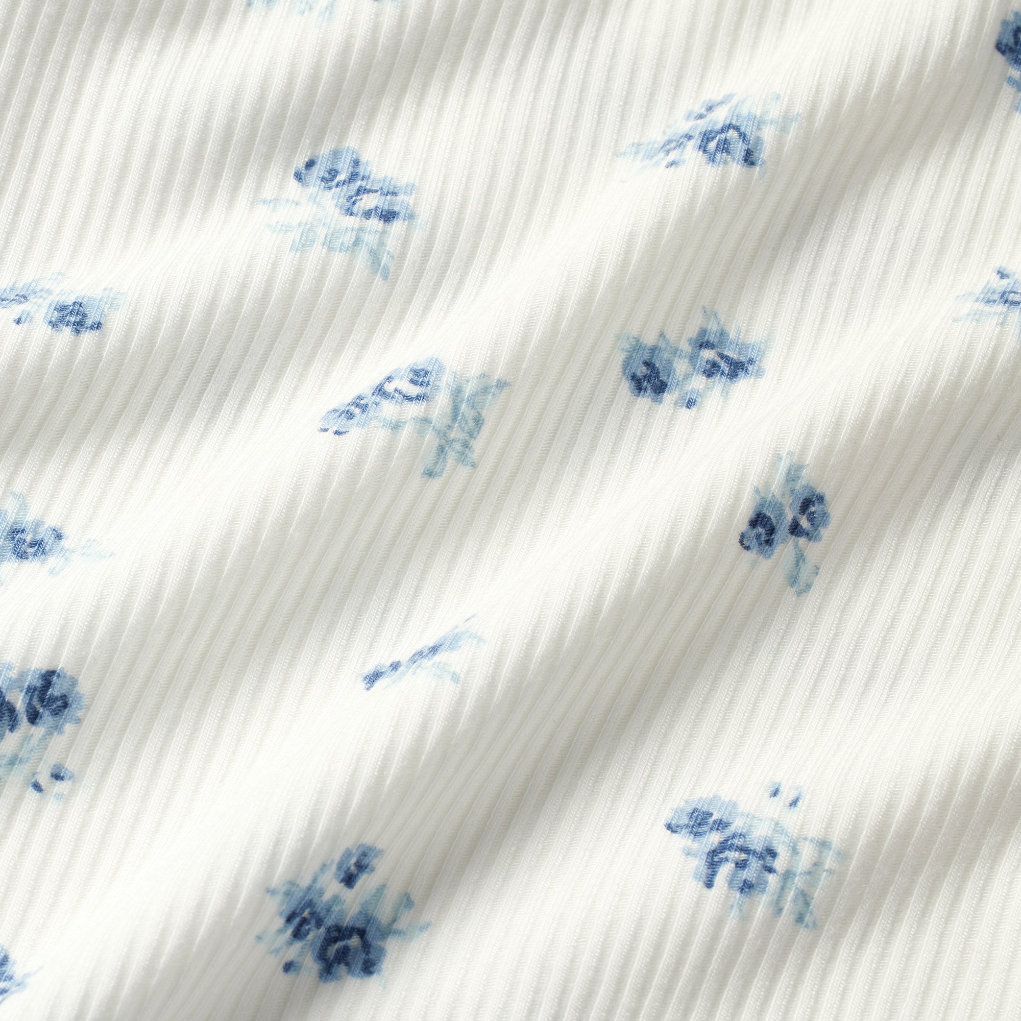 SOFT LOUNGE LACE CAMI | BLUE GARDEN PRINT - Image 5