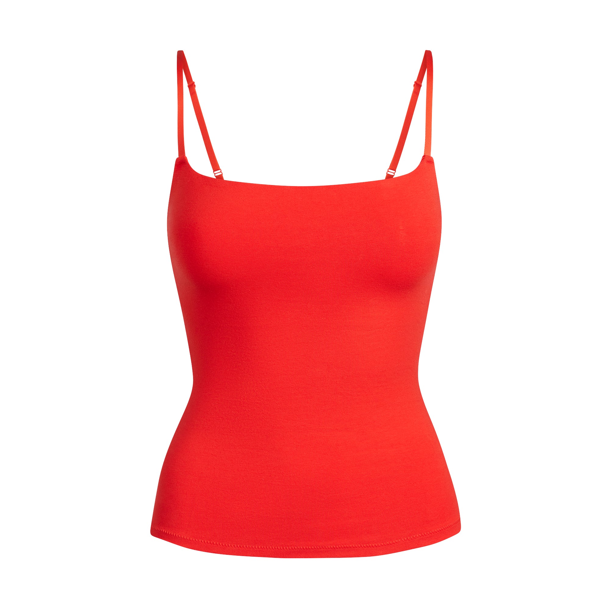 COTTON JERSEY CAMI | RUBY - Image 5