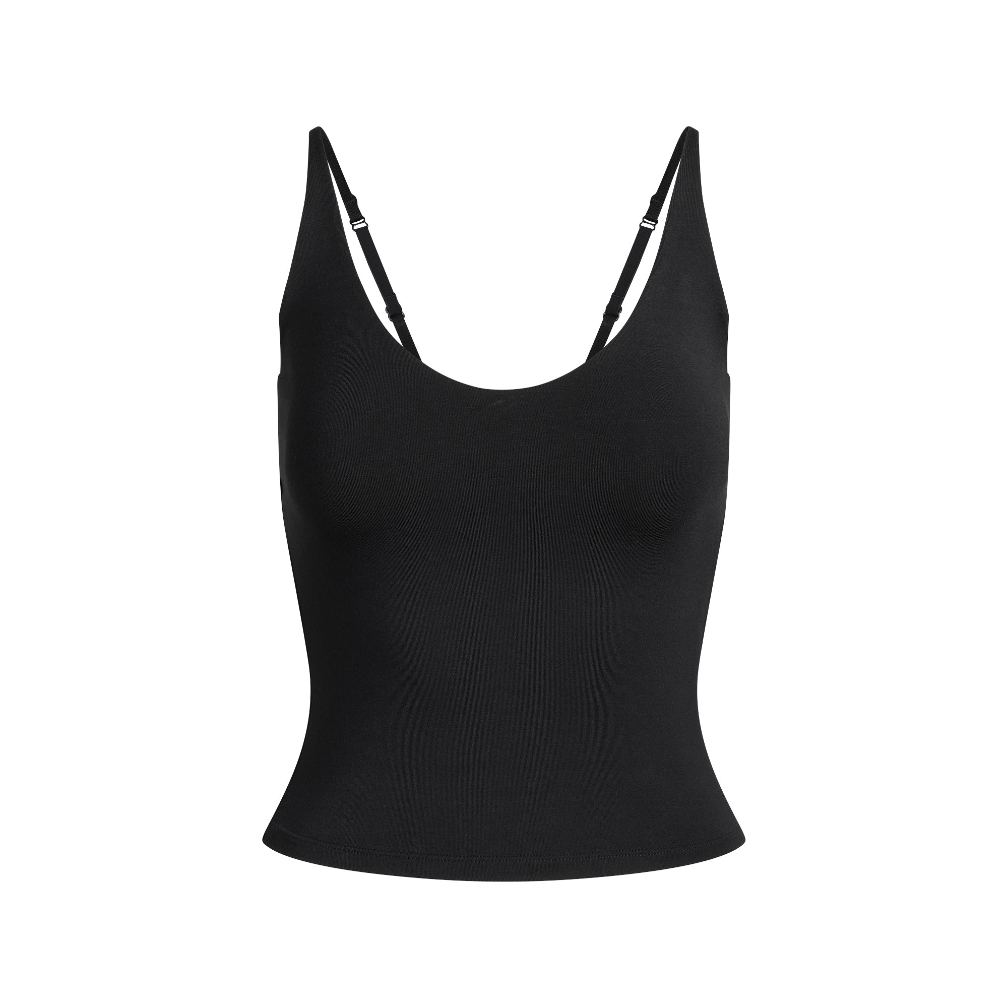 SMOOTH LAYERS SCOOP NECK CAMI | OBSIDIAN - Image 6