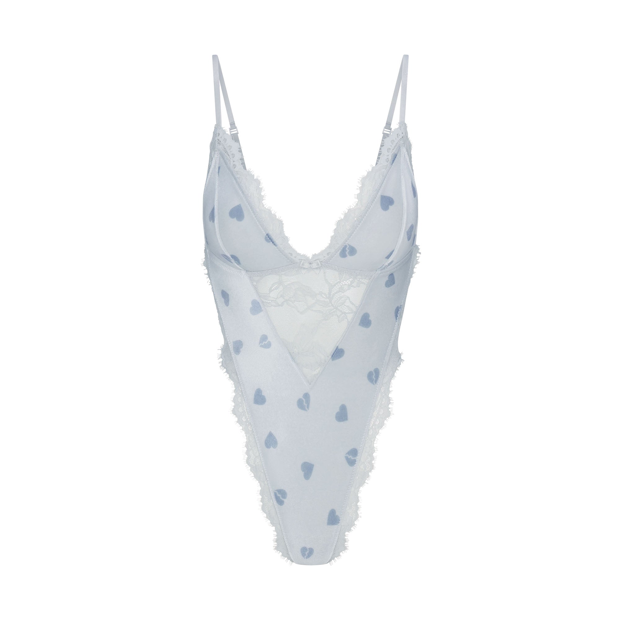 VELVET LACE TEDDY | PLATINUM HEART BREAKER - Image 6