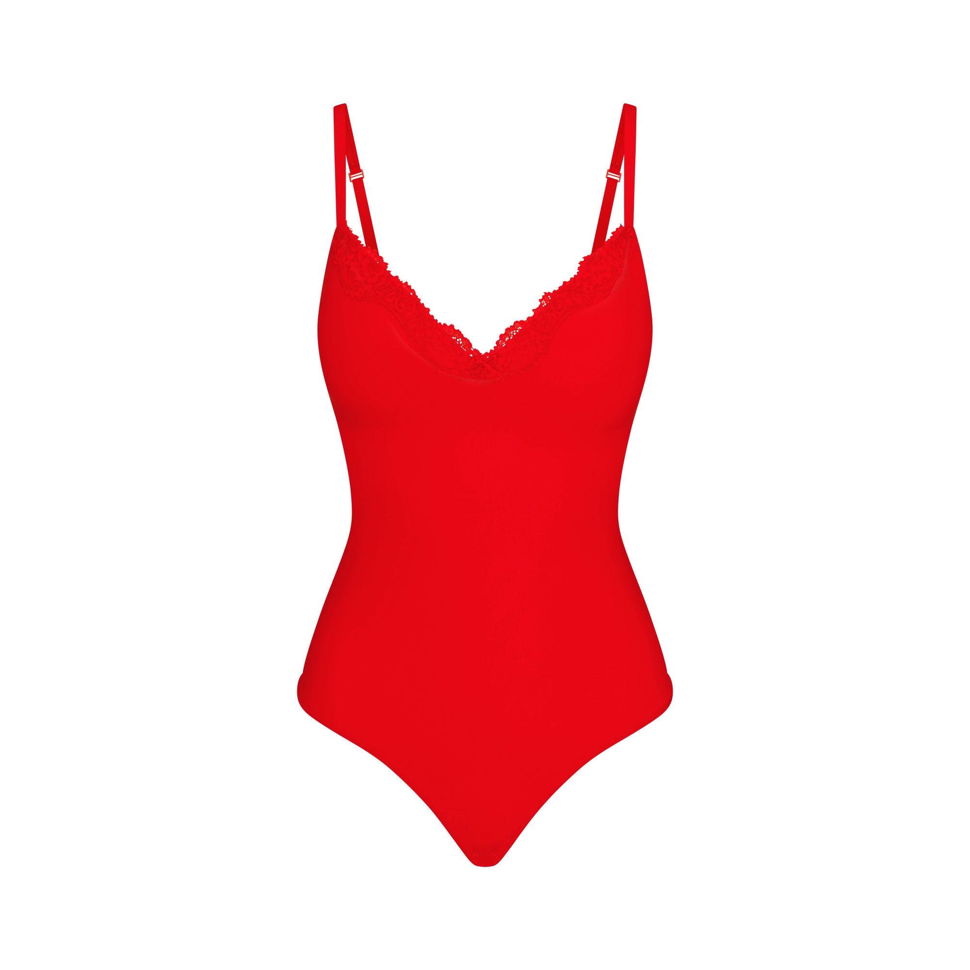 FITS EVERYBODY LACE PUSH-UP BODYSUIT | CAYENNE - Image 6