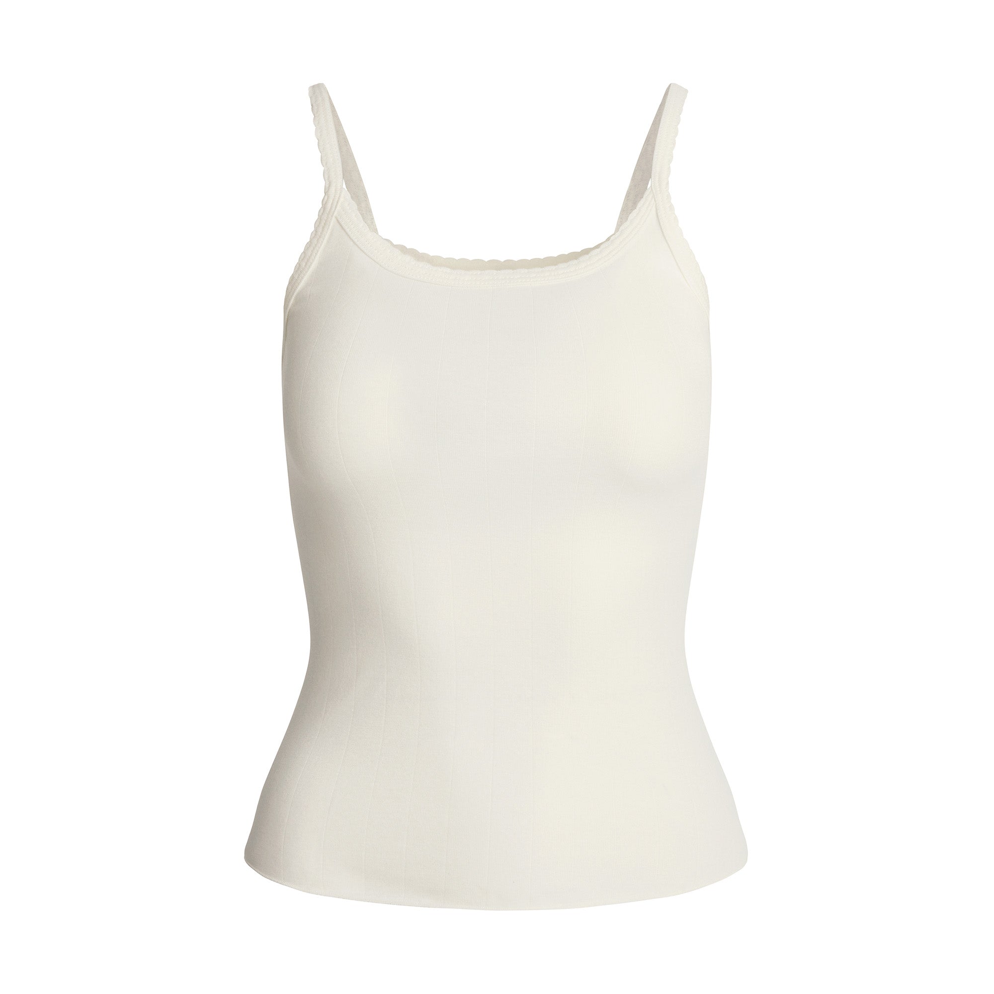 DROP NEEDLE POINTELLE LONG CAMI | MARBLE - Image 6