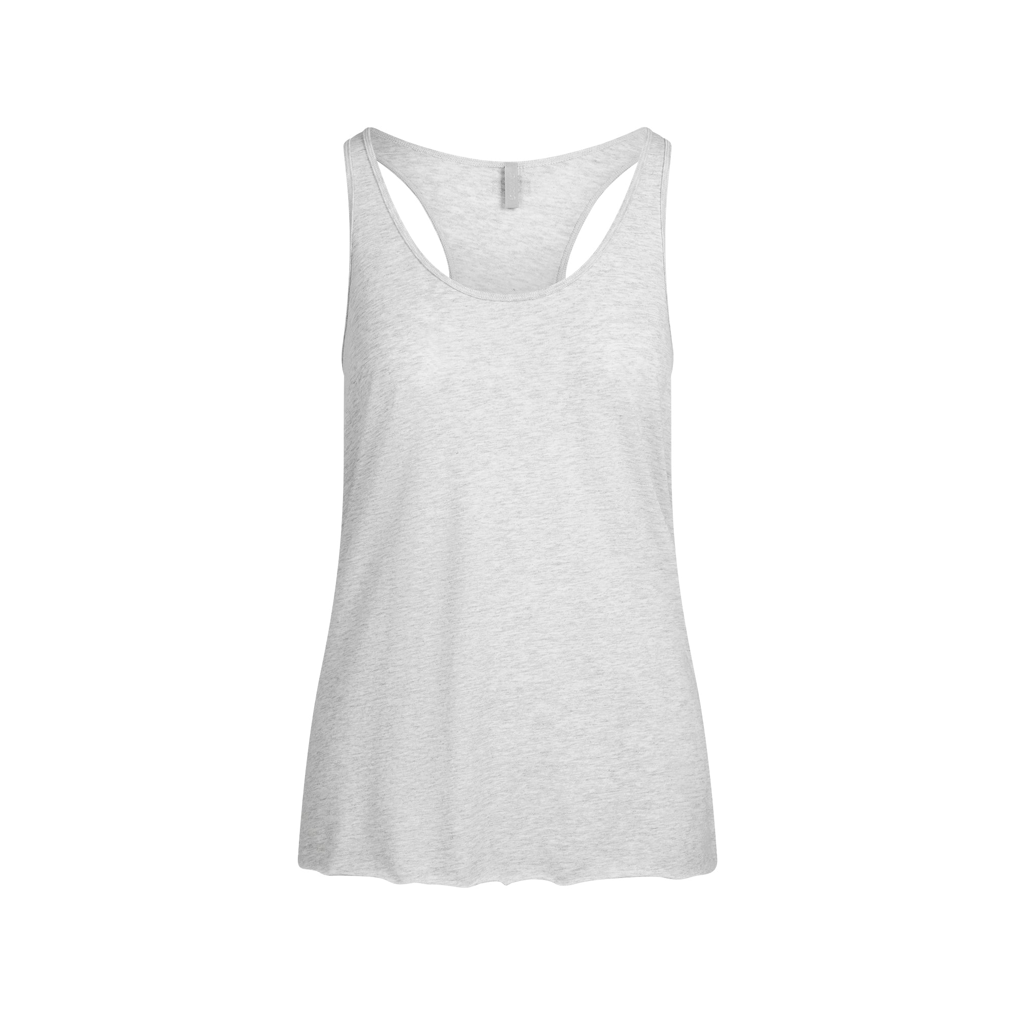 RELAXED TEES RACERBACK TANK | LIGHT HEATHER GREY - Image 7