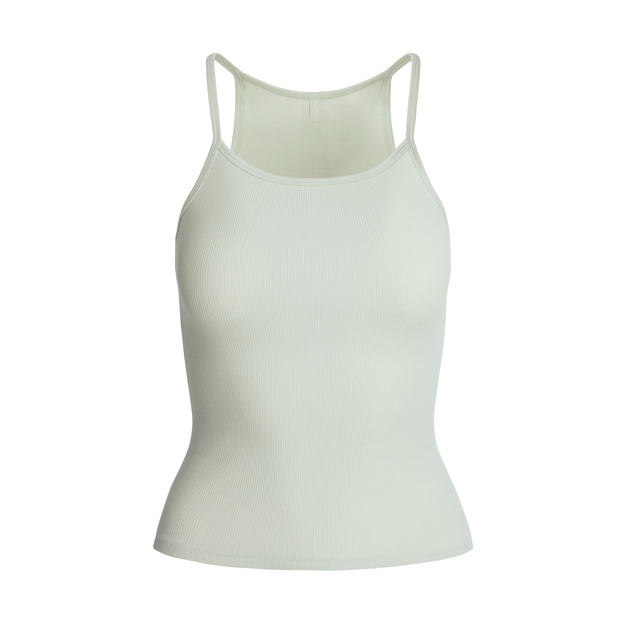 COTTON RIB LONG CAMI | SPEARMINT - Image 5