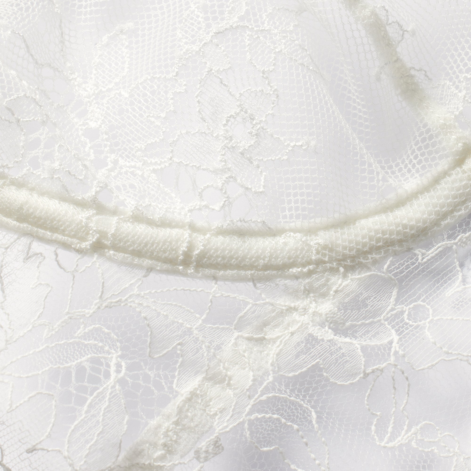 ULTRA FINE LACE SCOOP BRA | MARBLE - Image 5