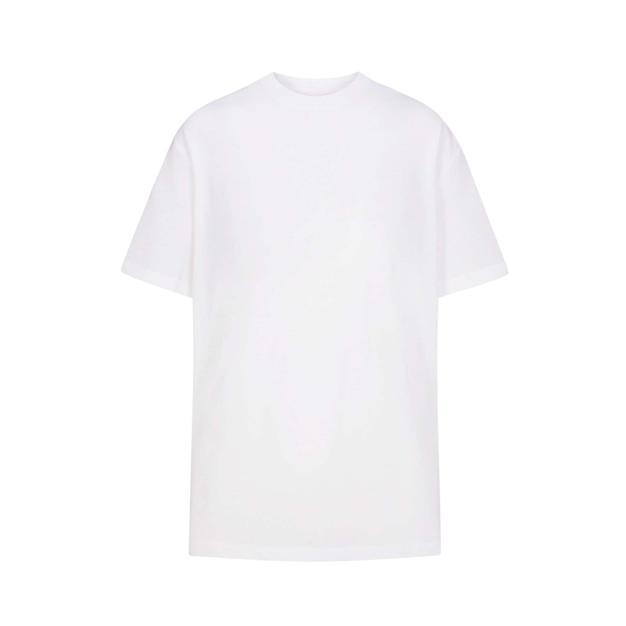 RELAXED TEES OVERSIZED LONG T-SHIRT | SNOW - Image 5