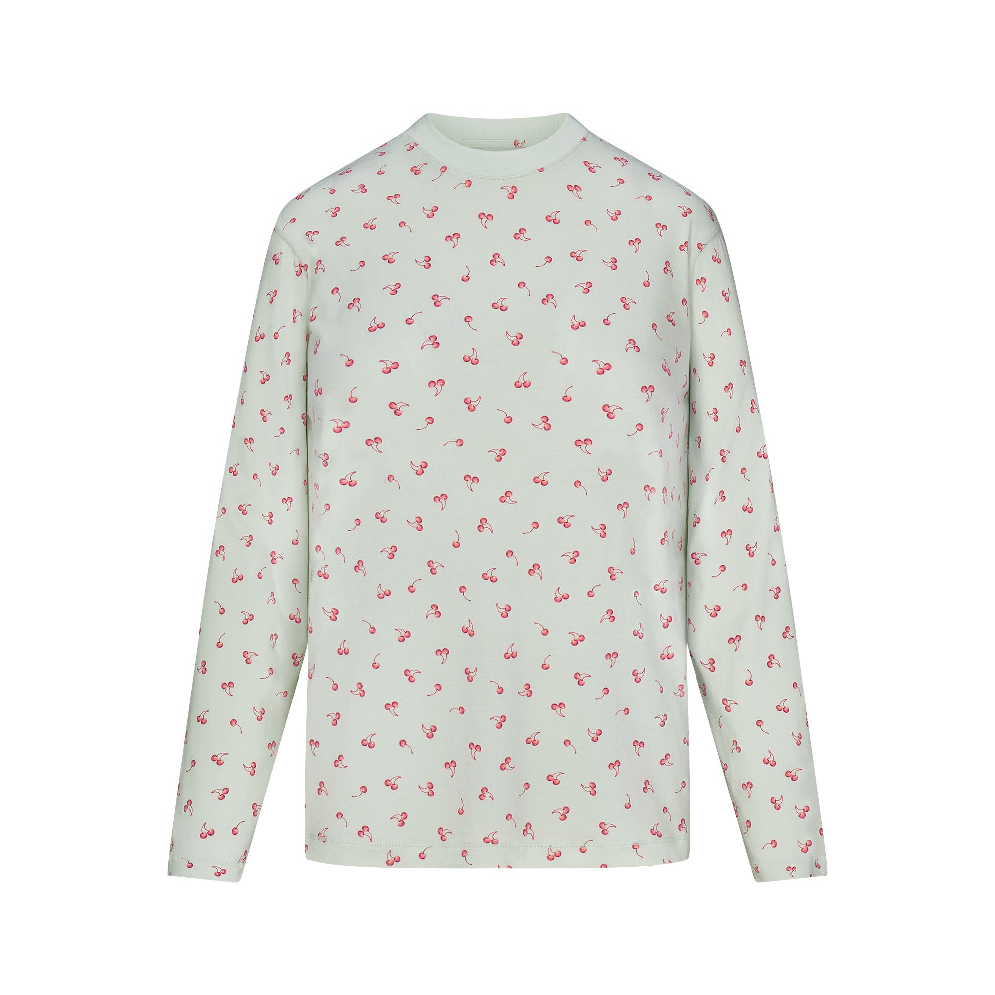 BOYFRIEND LONG SLEEVE T-SHIRT AND BOXER SET | CLOUD CHERRY PRINT - Image 7