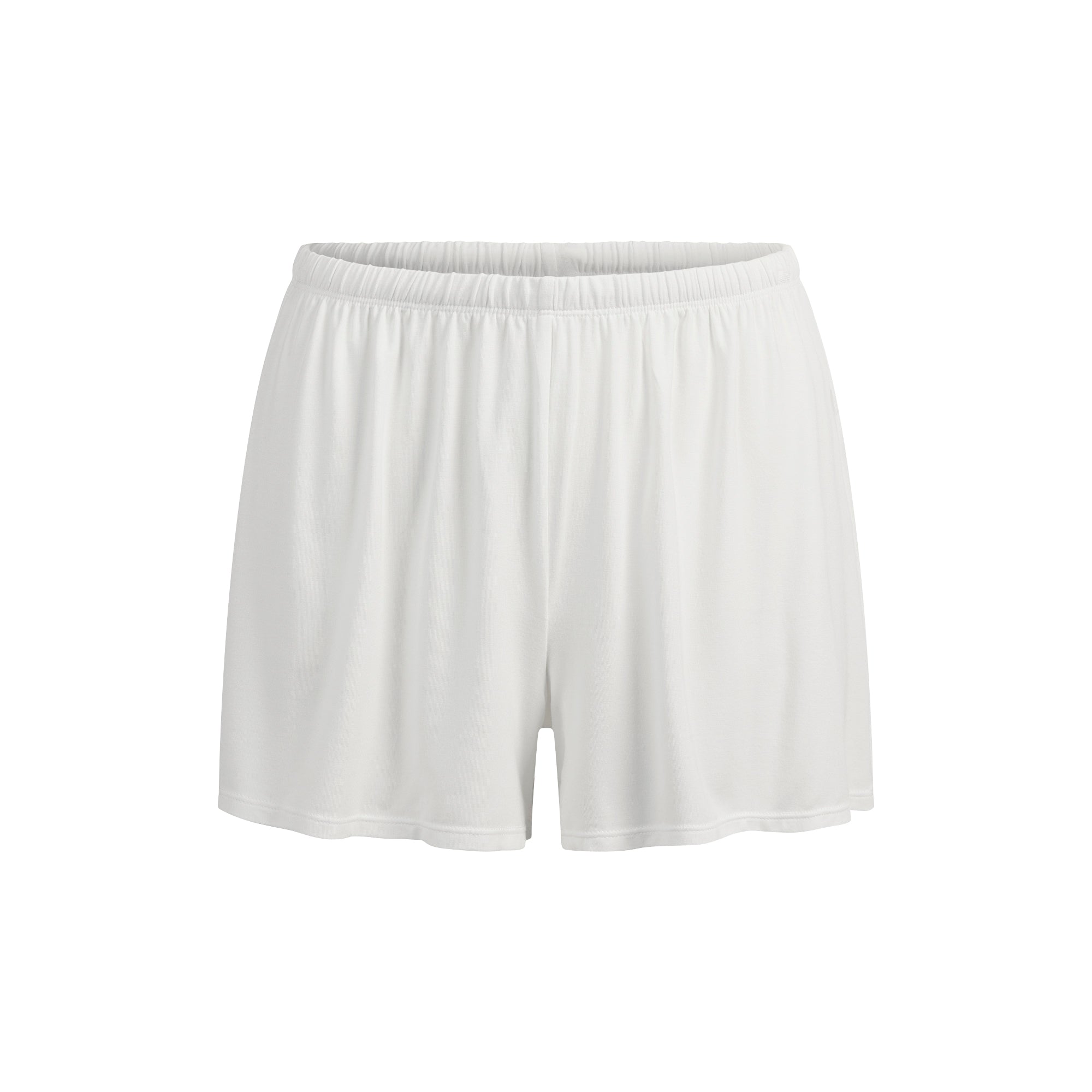 SKIMS SLEEP SHORT SLEEVE BUTTON UP SET | MARBLE CONTRAST - Image 9