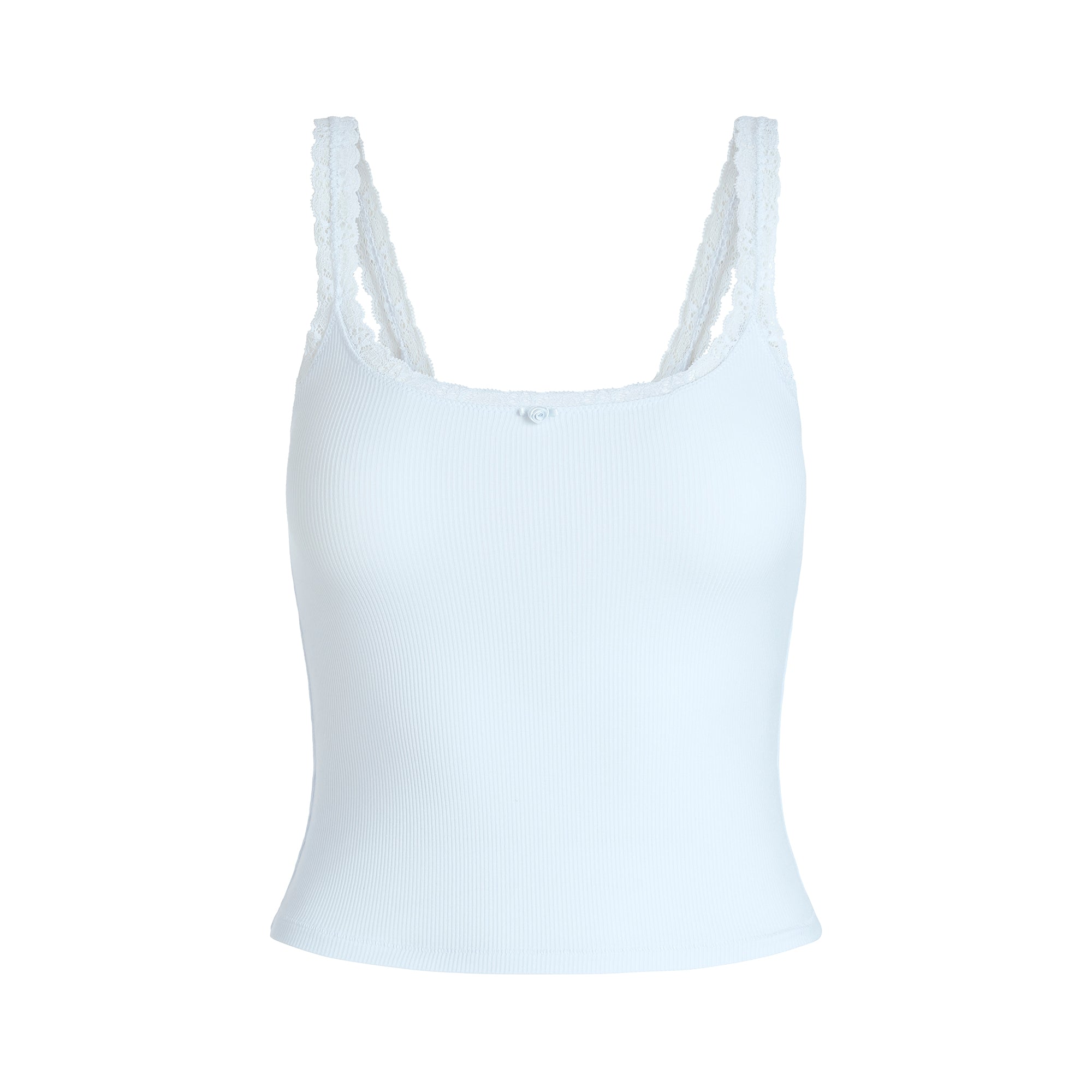 SOFT LOUNGE LACE CAMI | BLUE QUARTZ - Image 6