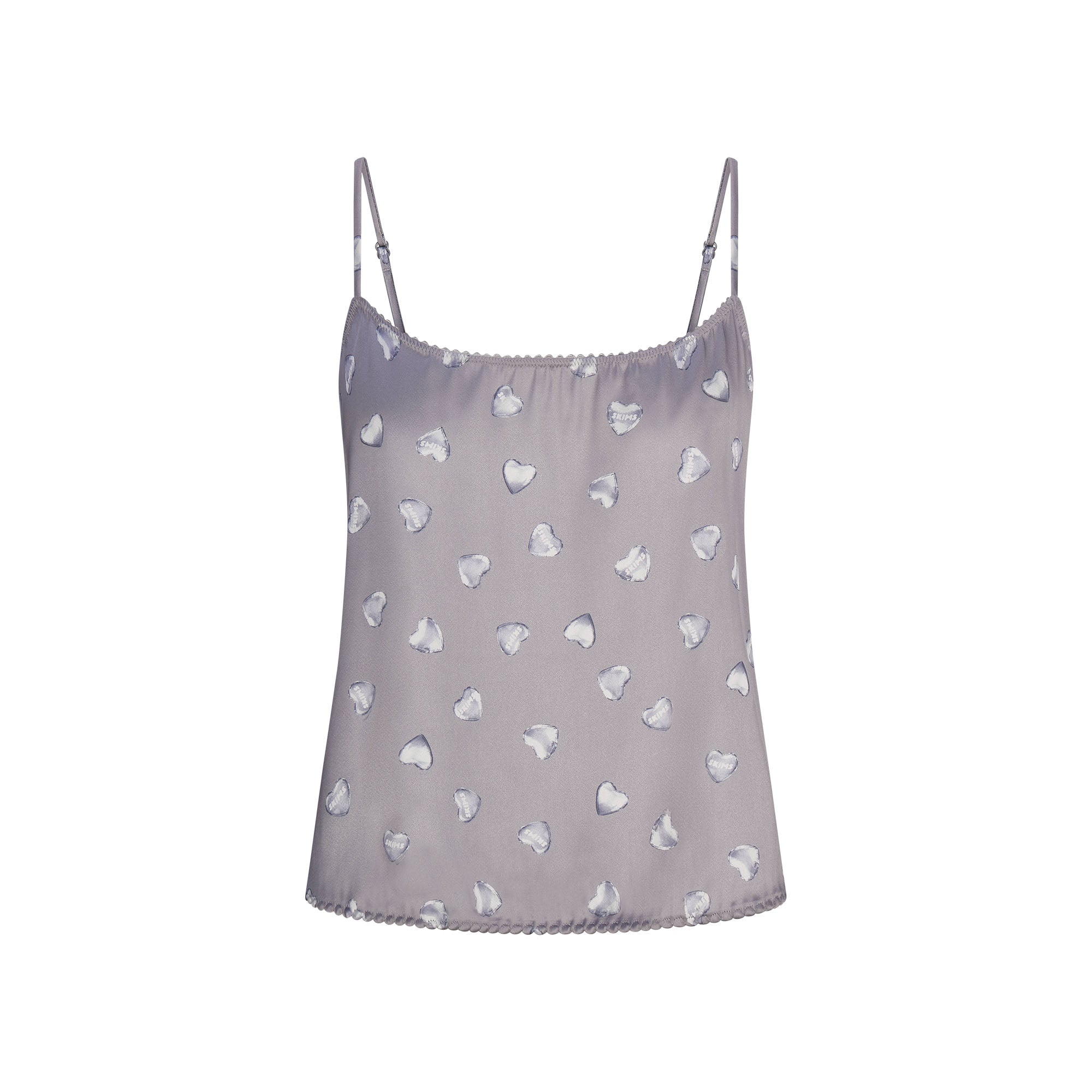 WOVEN SHINE CAMI AND SHORT SLEEP SET | MIRROR BALLOON PRINT - Image 6