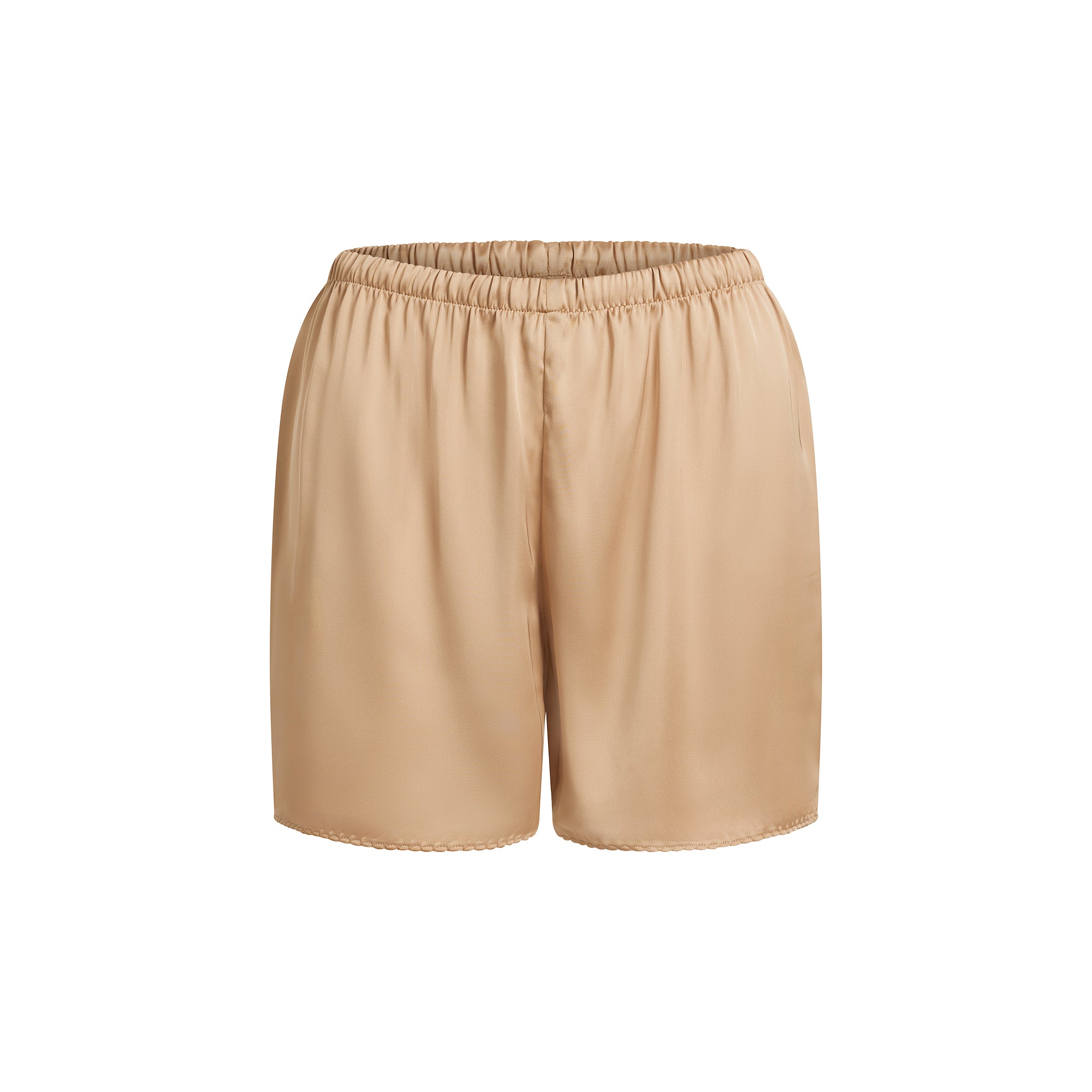 WOVEN SHINE SHORT SLEEP SET | HONEY - Image 8