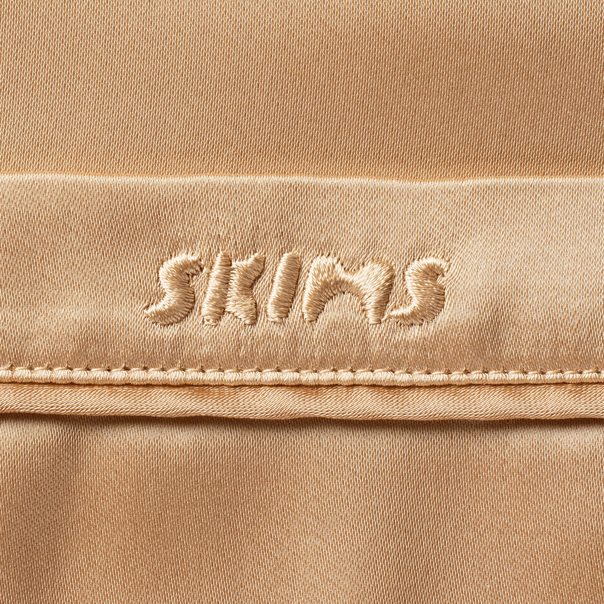 WOVEN SHINE SHORT SLEEP SET | HONEY - Image 10